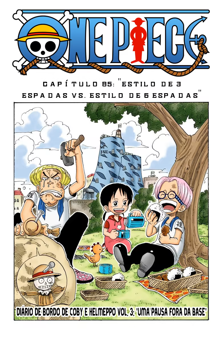 One Piece (Official Colored), capítulo 85, página 2