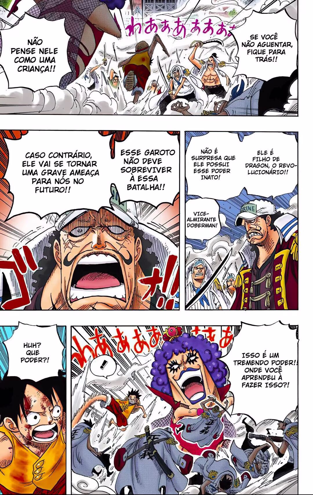 One Piece (Official Colored), capítulo 570, página 4