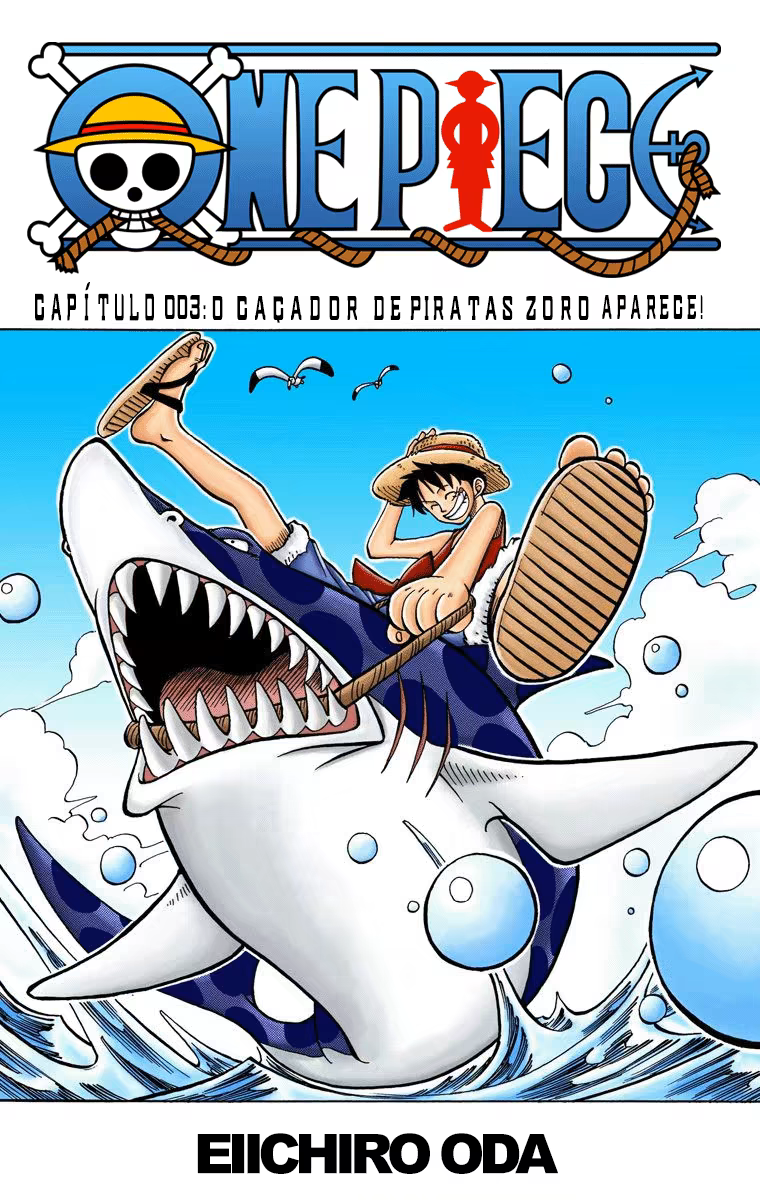 One Piece (Official Colored), capítulo 3, página 3