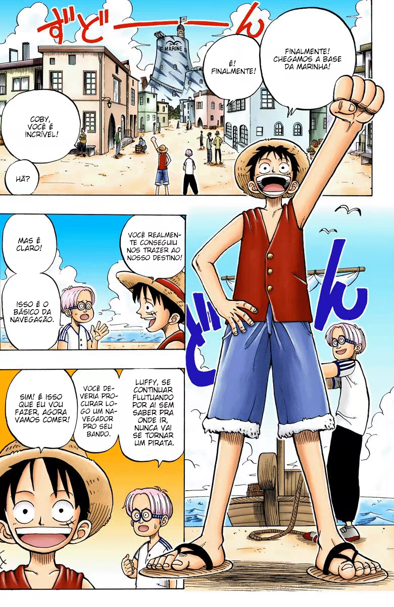 One Piece (Official Colored), capítulo 3, página 4
