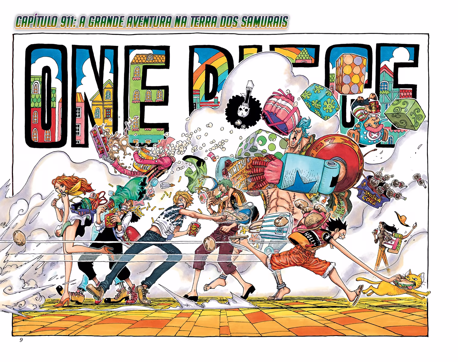 One Piece (Official Colored), capítulo 911, página 2