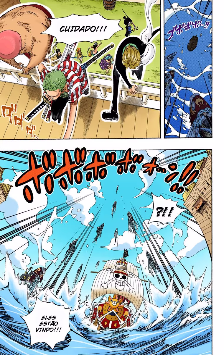 One Piece (Official Colored), capítulo 493, página 4