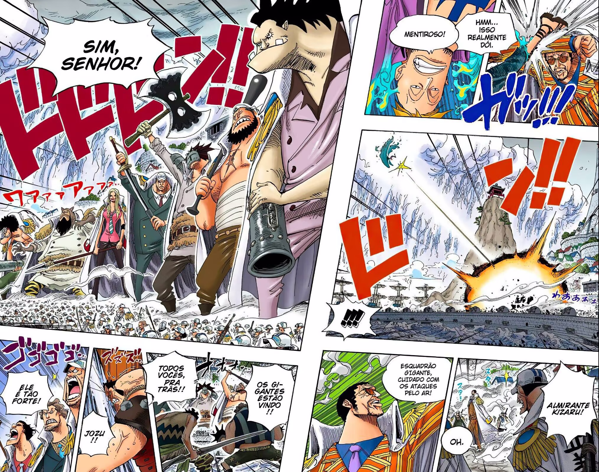 One Piece (Official Colored), capítulo 554, página 3