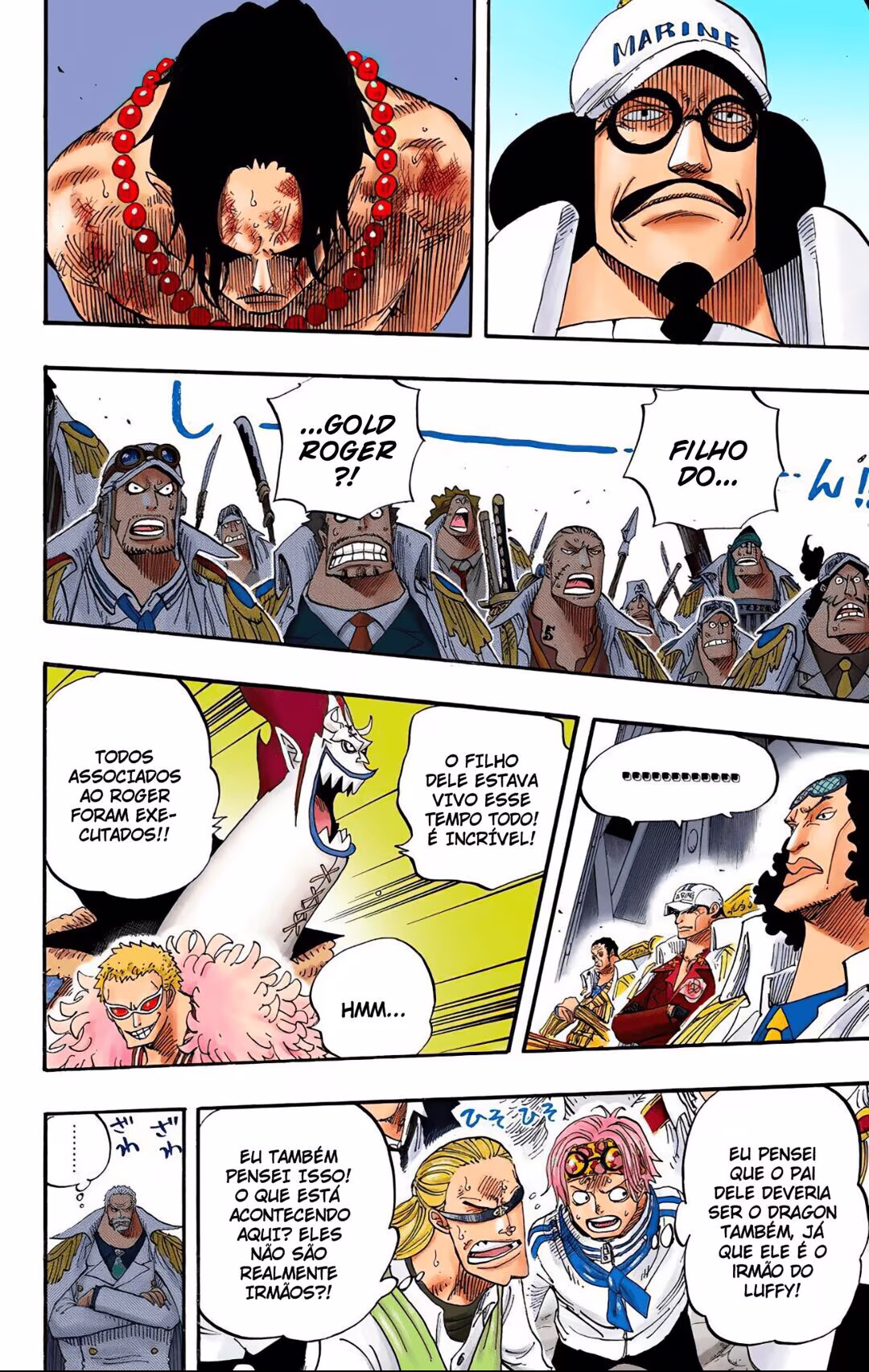One Piece (Official Colored), capítulo 551, página 4