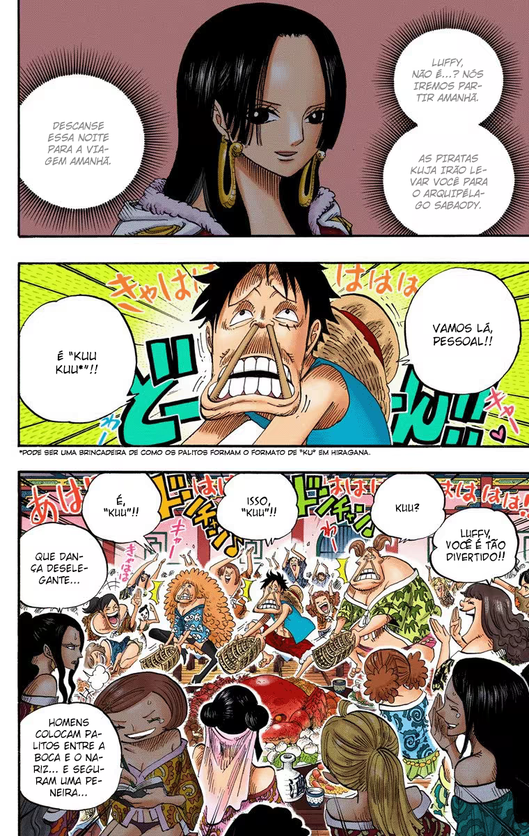 One Piece (Official Colored), capítulo 522, página 3