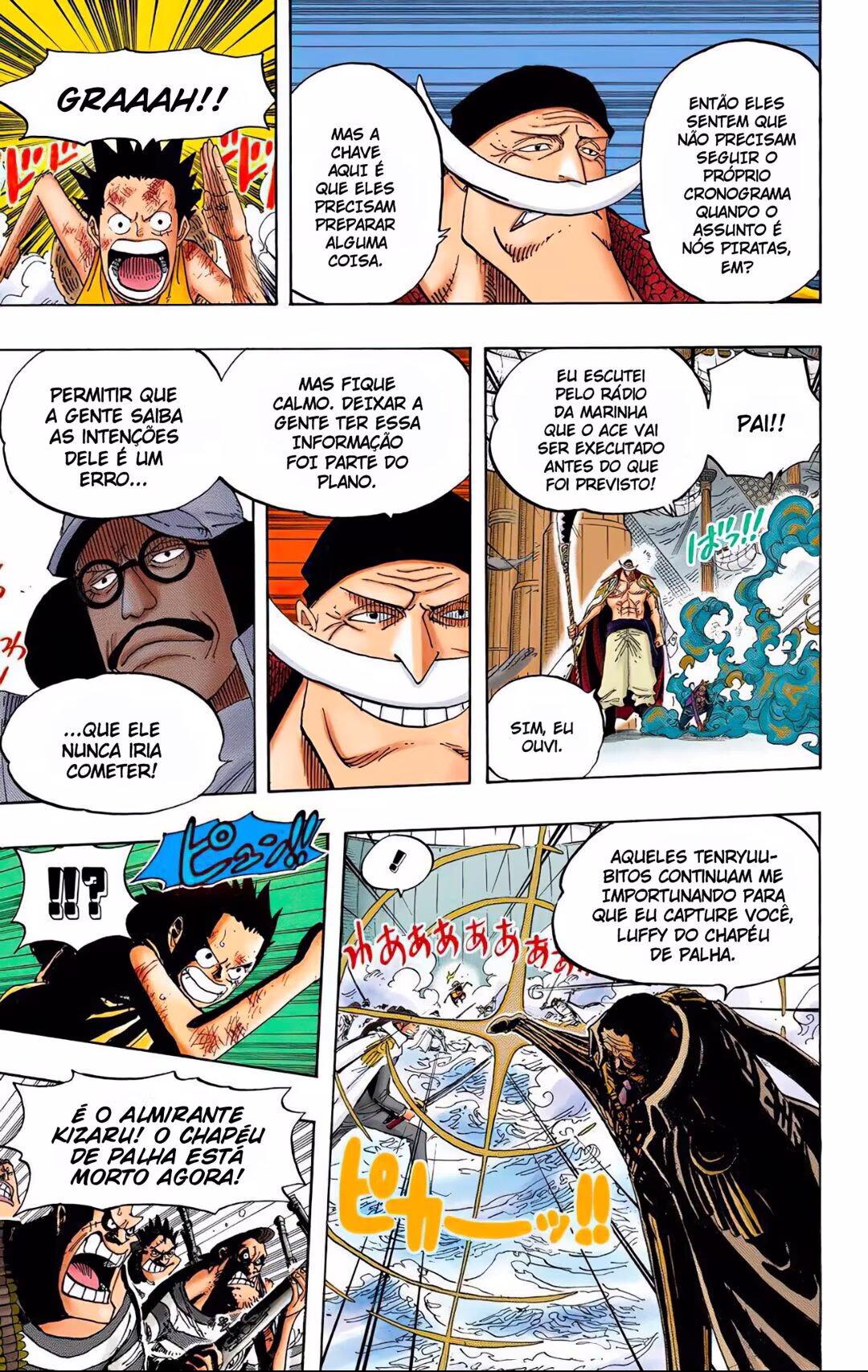 One Piece (Official Colored), capítulo 558, página 4