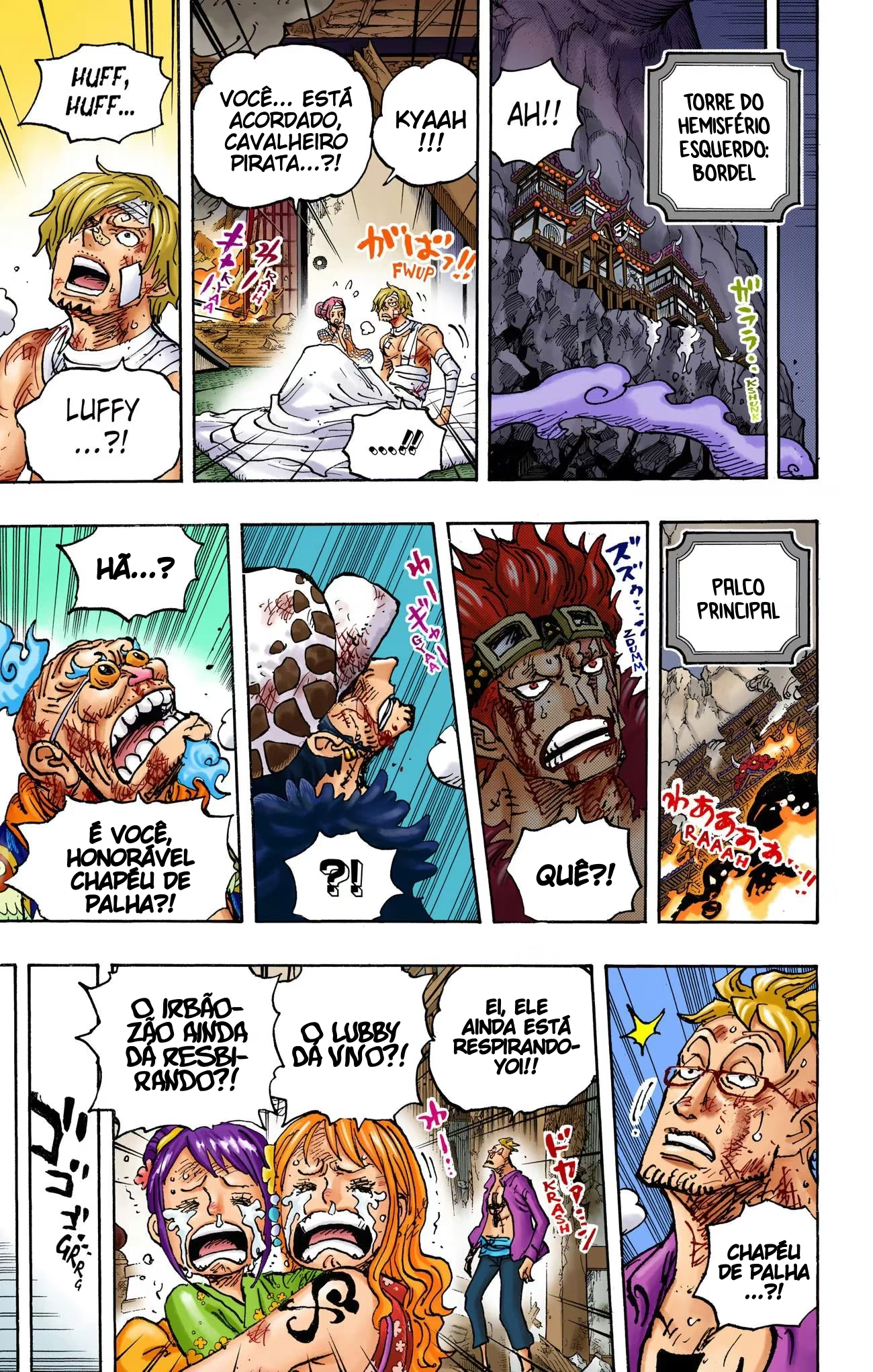 One Piece (Official Colored), capítulo 1044, página 3