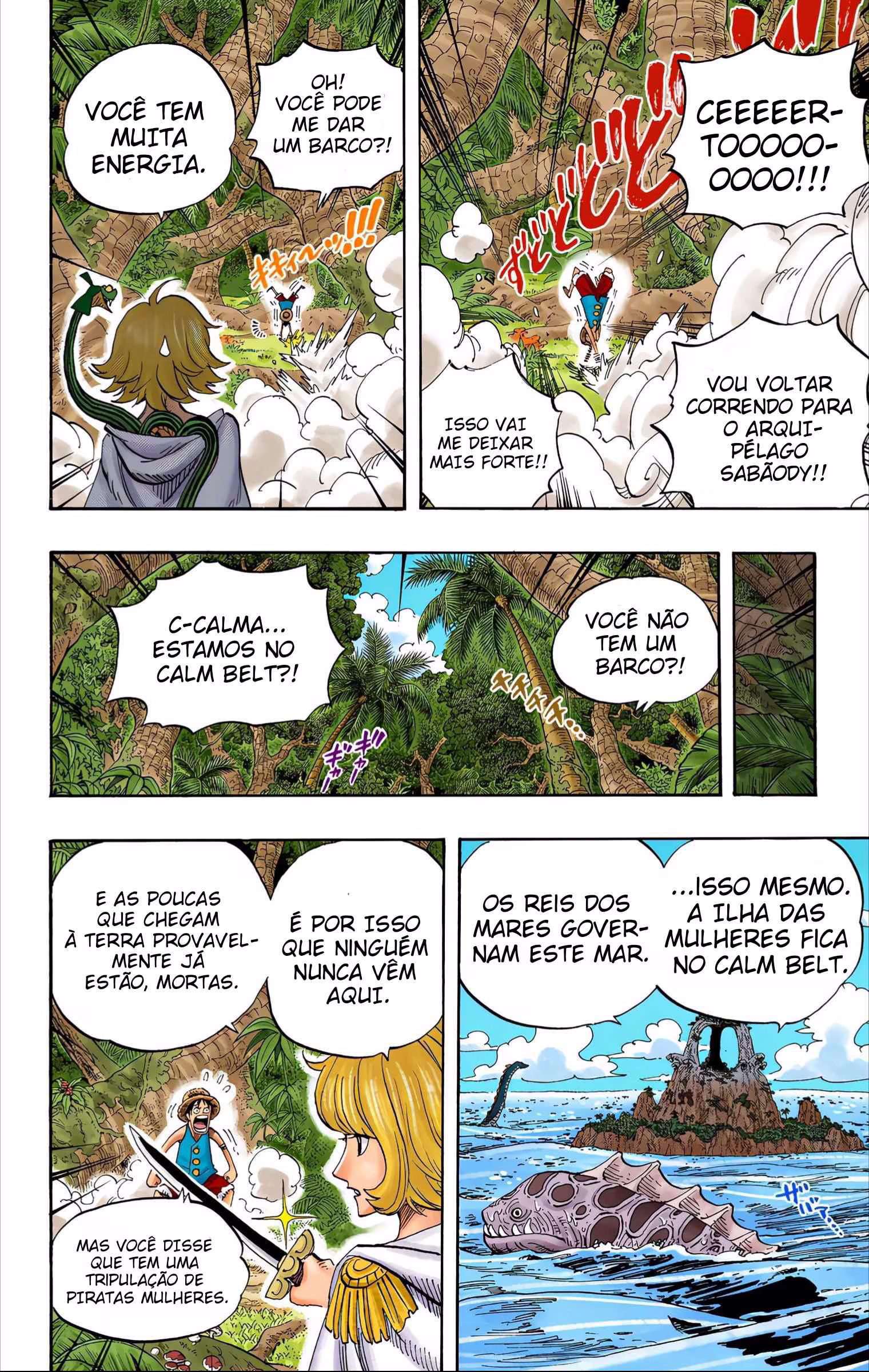 One Piece (Official Colored), capítulo 516, página 4