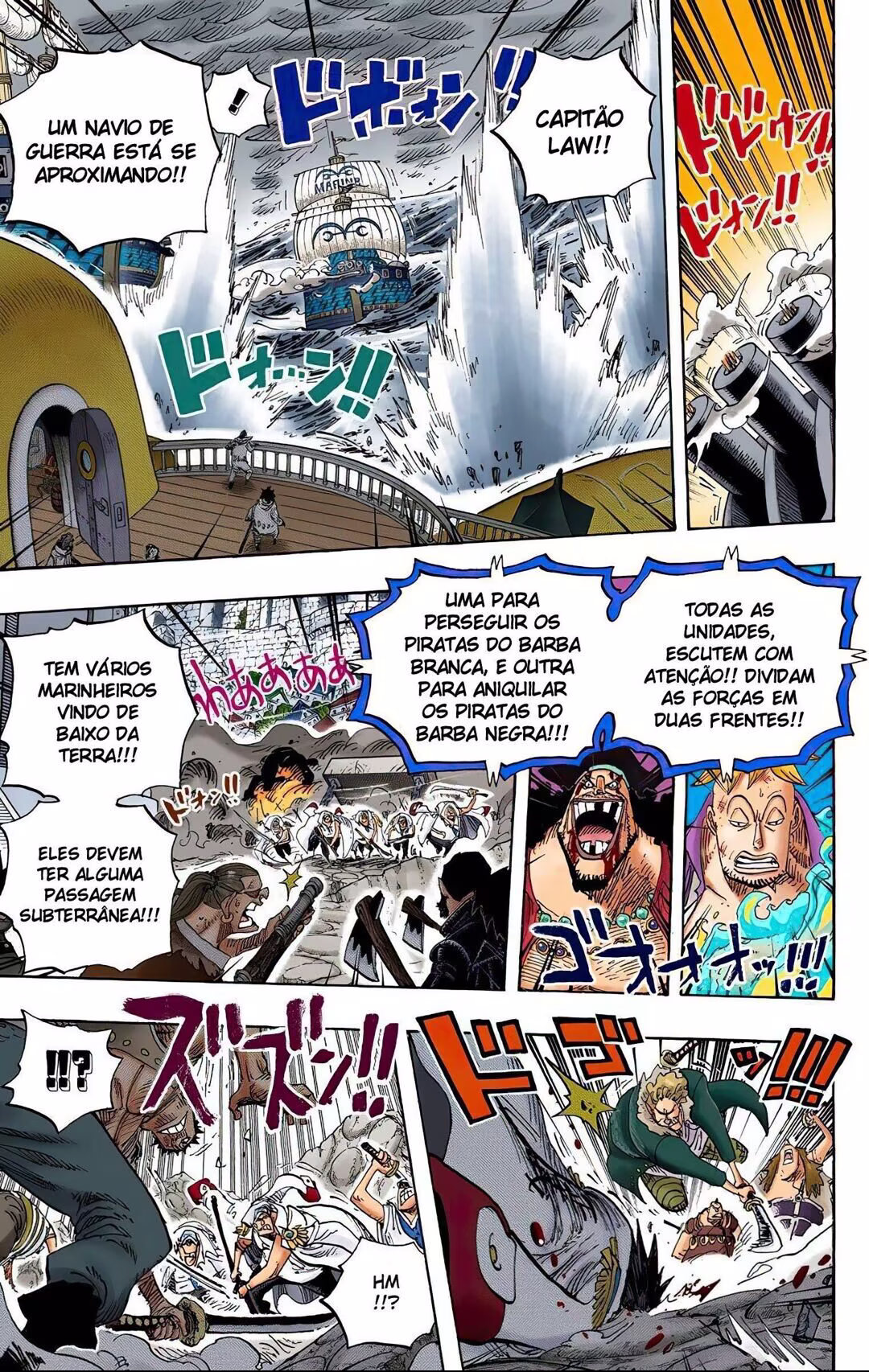 One Piece (Official Colored), capítulo 579, página 4