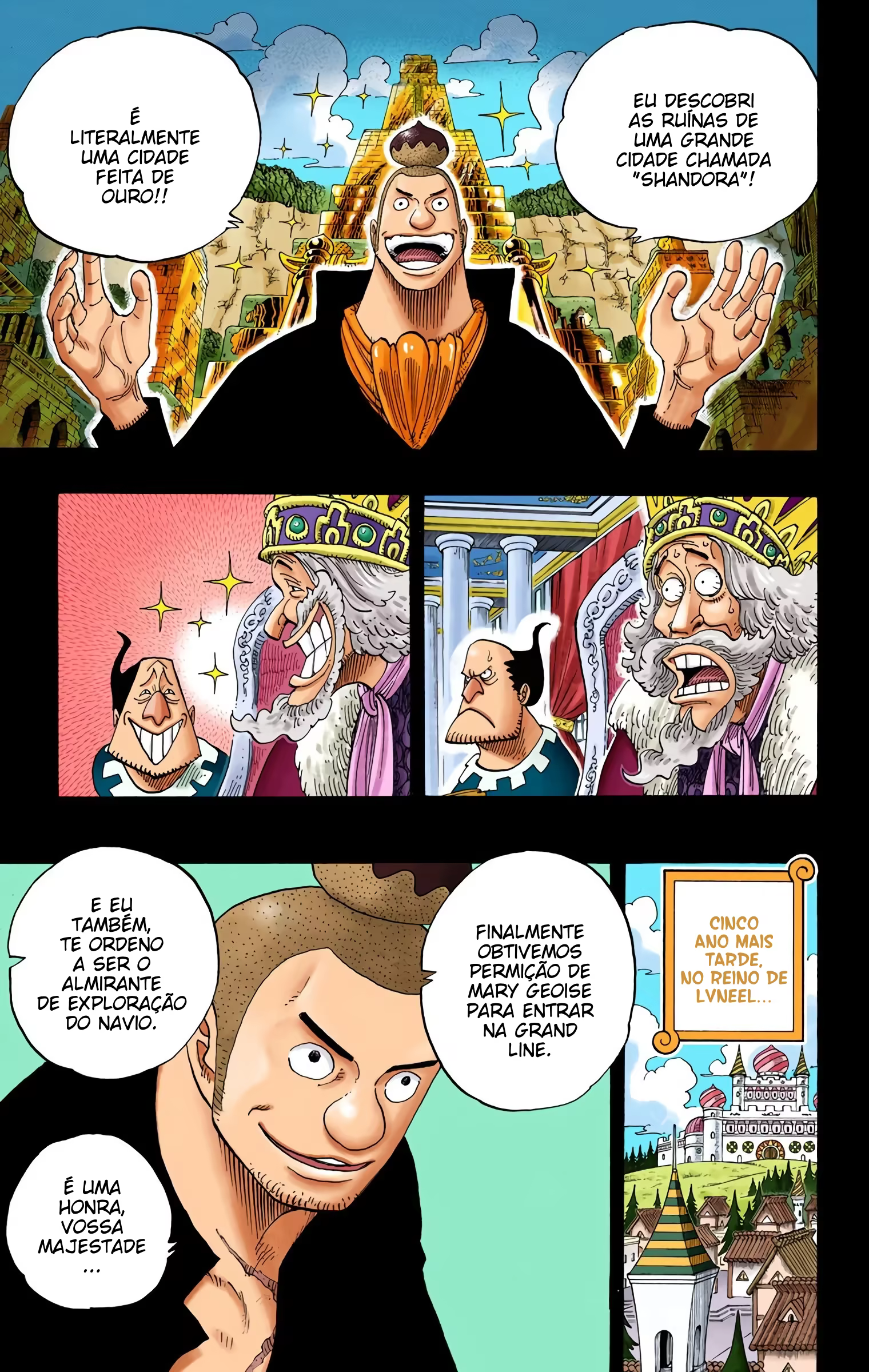 One Piece (Official Colored), capítulo 292, página 3