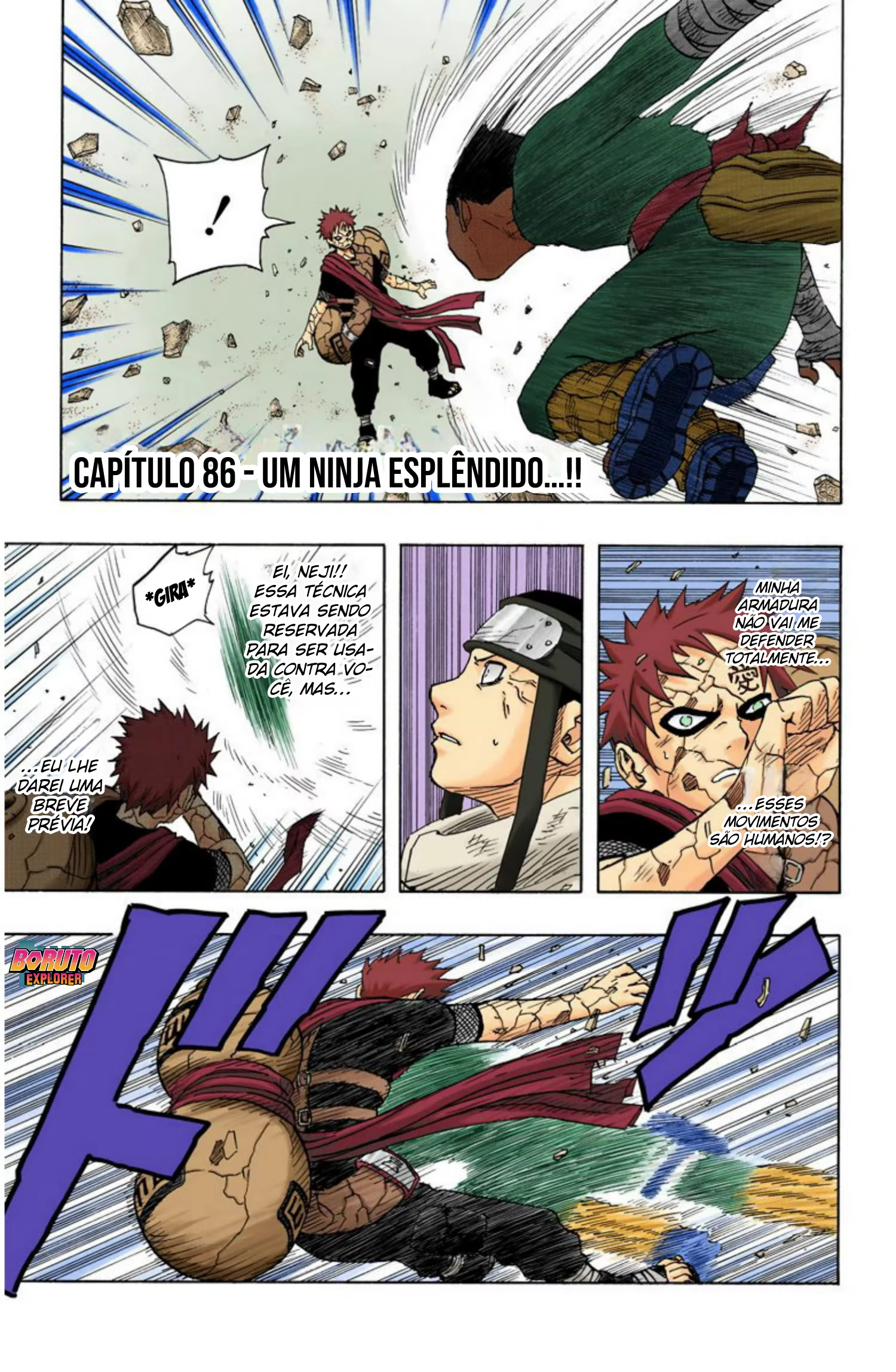 Naruto (Official Colored), capítulo 86, página 2