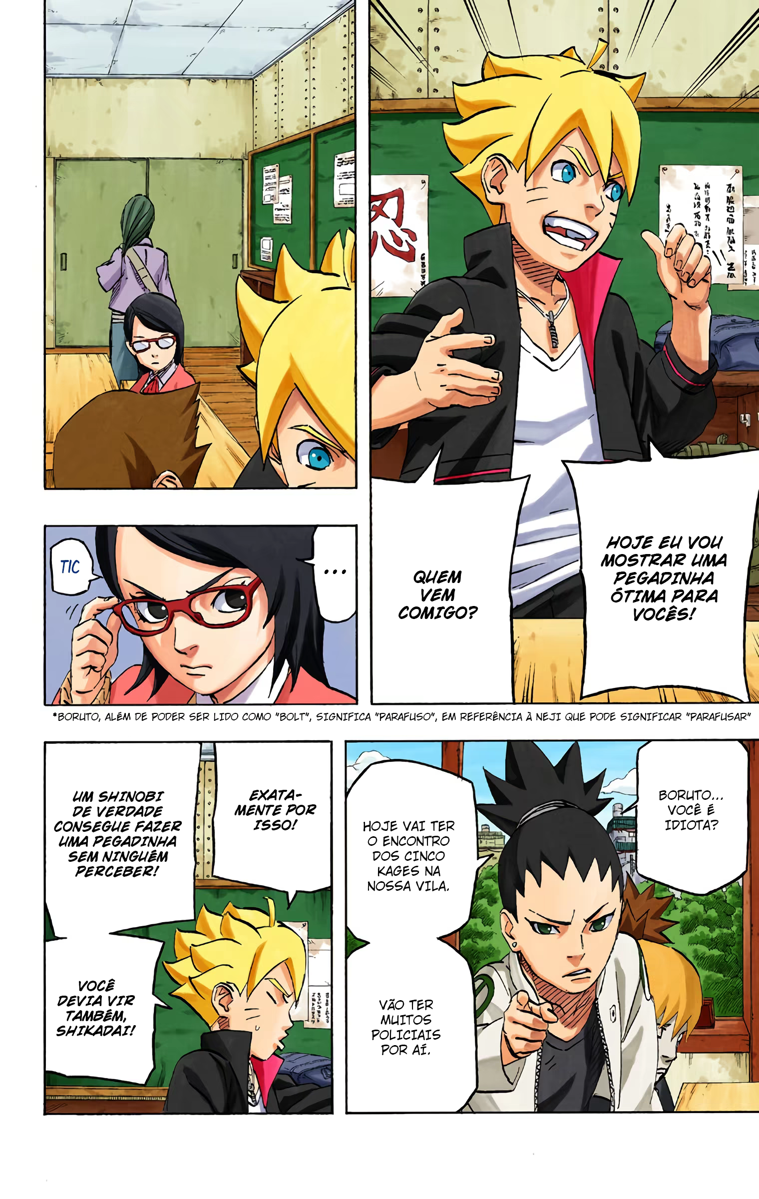 Naruto (Official Colored), capítulo 700, página 2