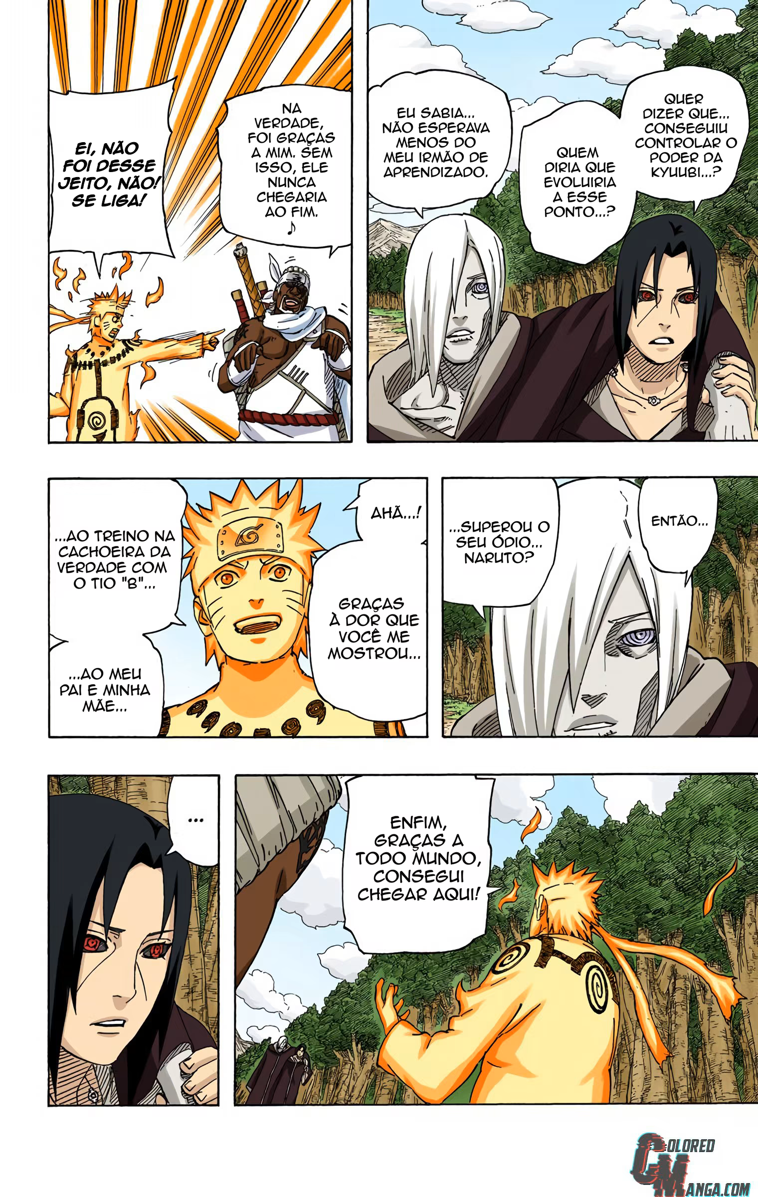 Naruto (Official Colored), capítulo 549, página 3
