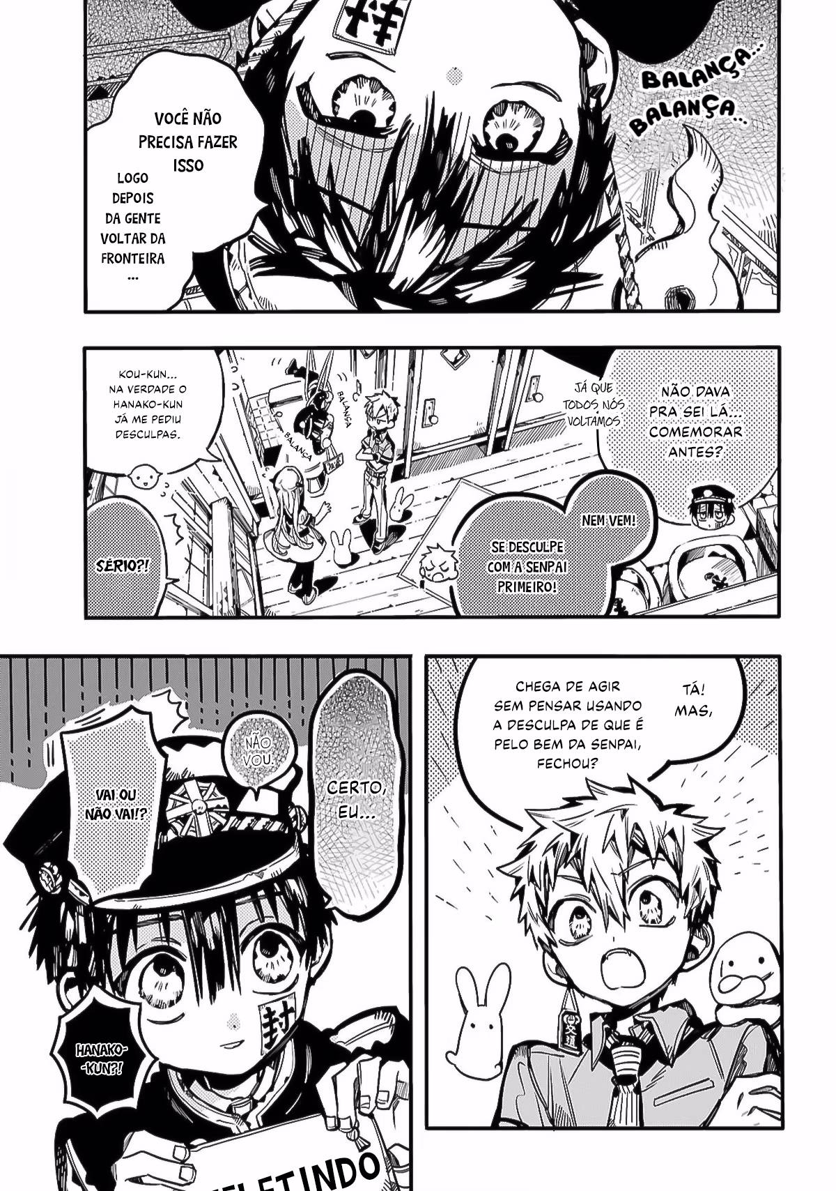 Jibaku Shounen: Hanako-kun, capítulo 96, página 4