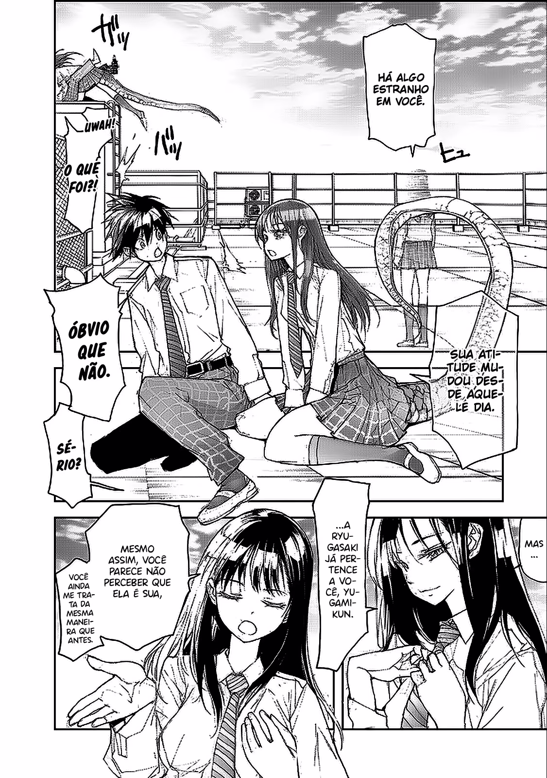Mukasete! Ryuugasaki-san, capítulo 62, página 3