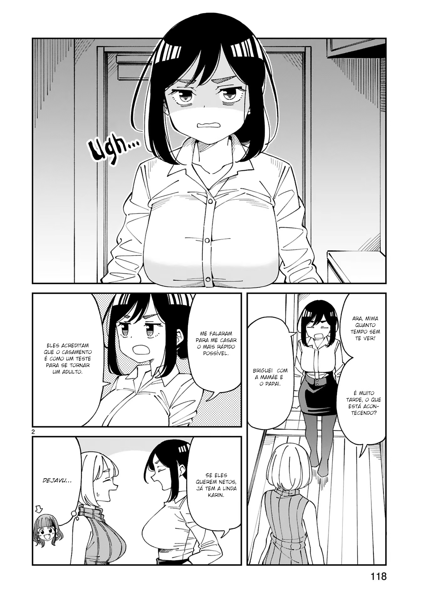 Arasaa Mama no Watashi de Ii no?, capítulo 21, página 3