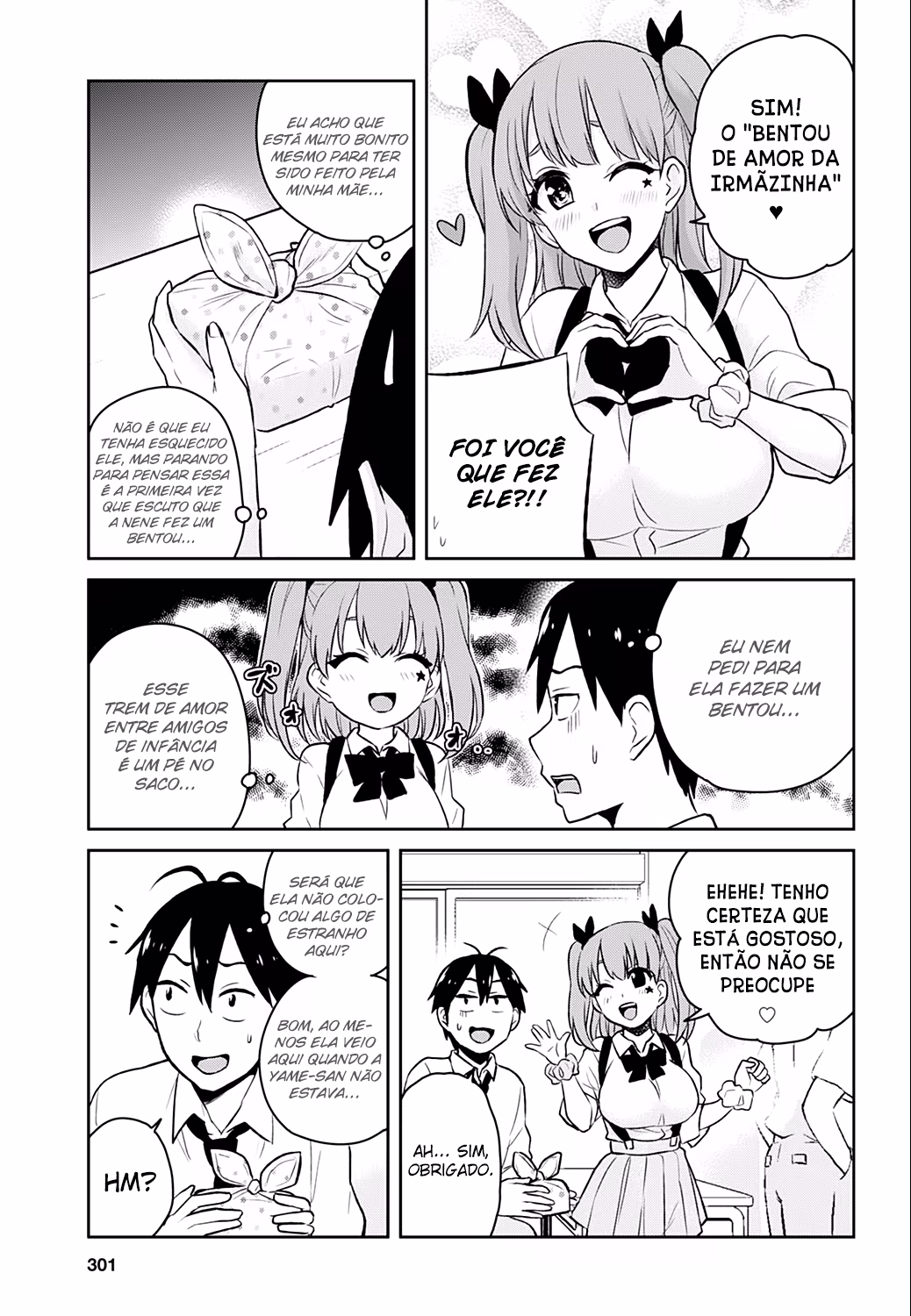 Hajimete no Gal, capítulo 27, página 4