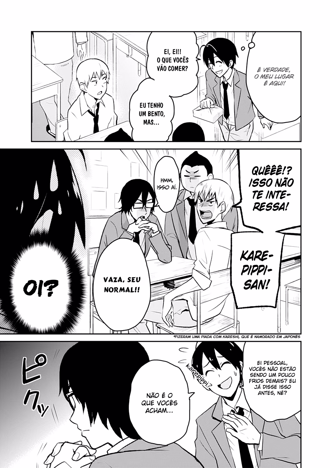 Hajimete no Gal, capítulo 4, página 4
