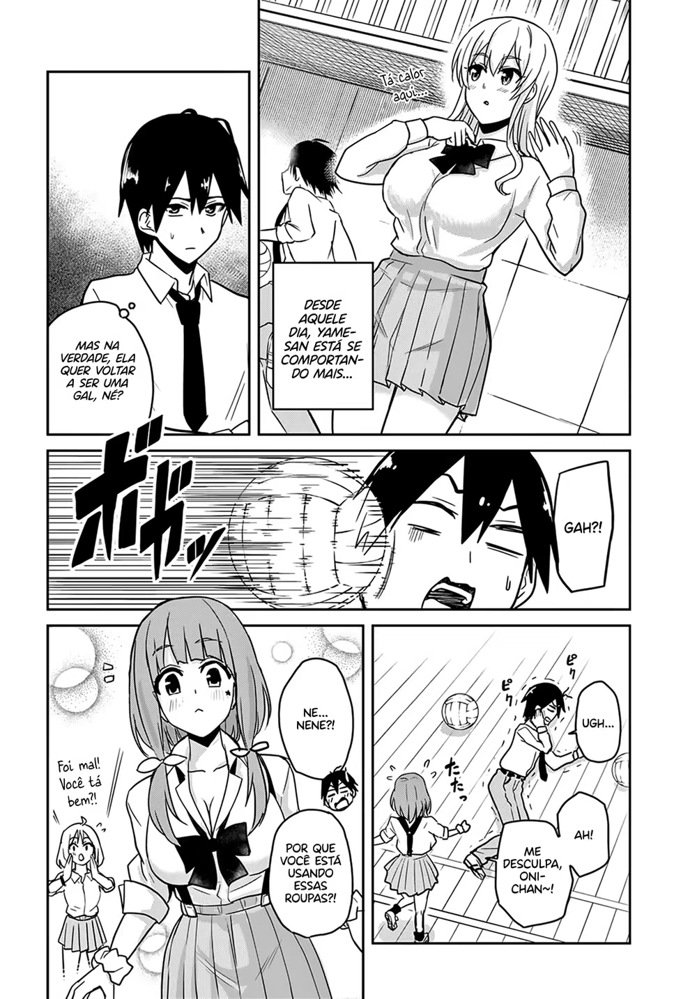 Hajimete no Gal, capítulo 71, página 4