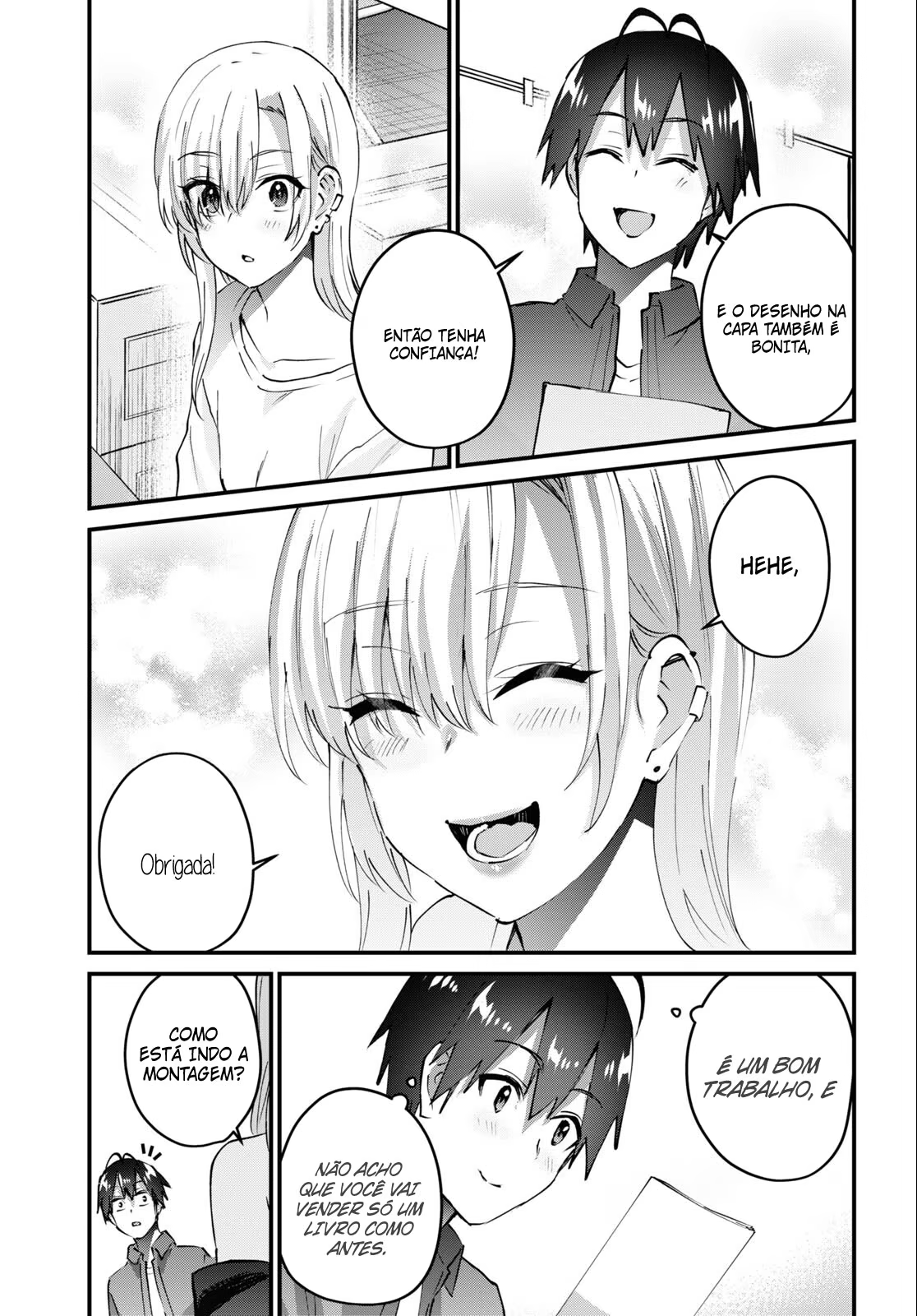 Hajimete no Gal, capítulo 147, página 4