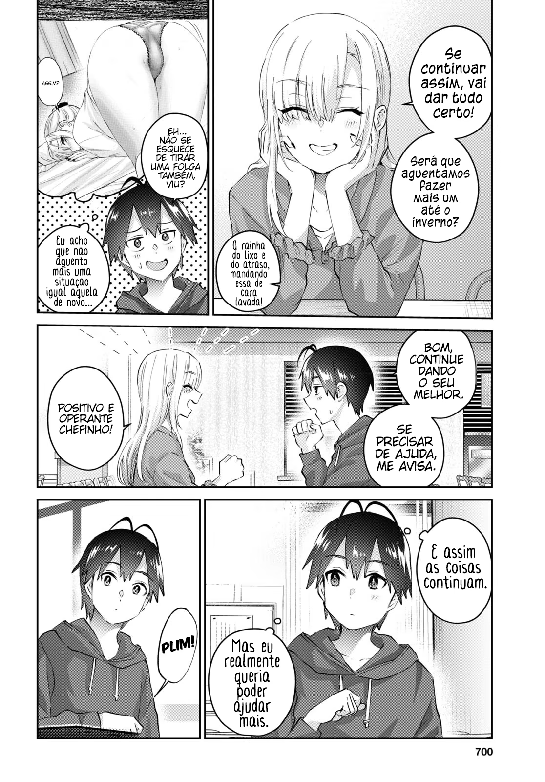Hajimete no Gal, capítulo 179, página 3