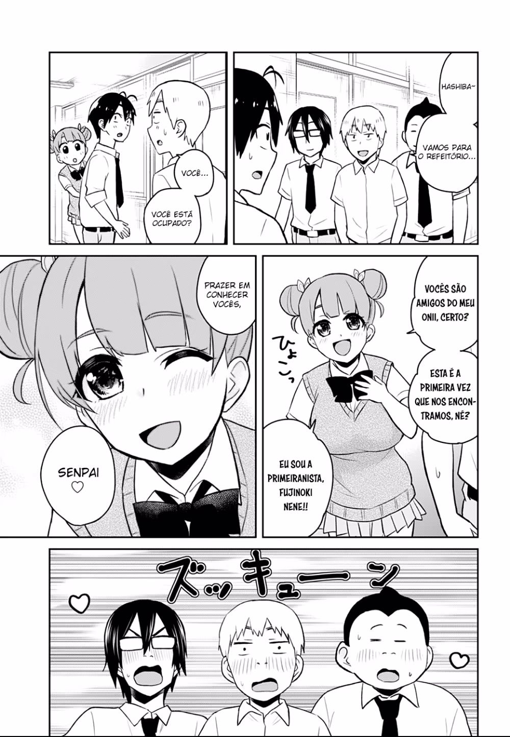 Hajimete no Gal, capítulo 31, página 4