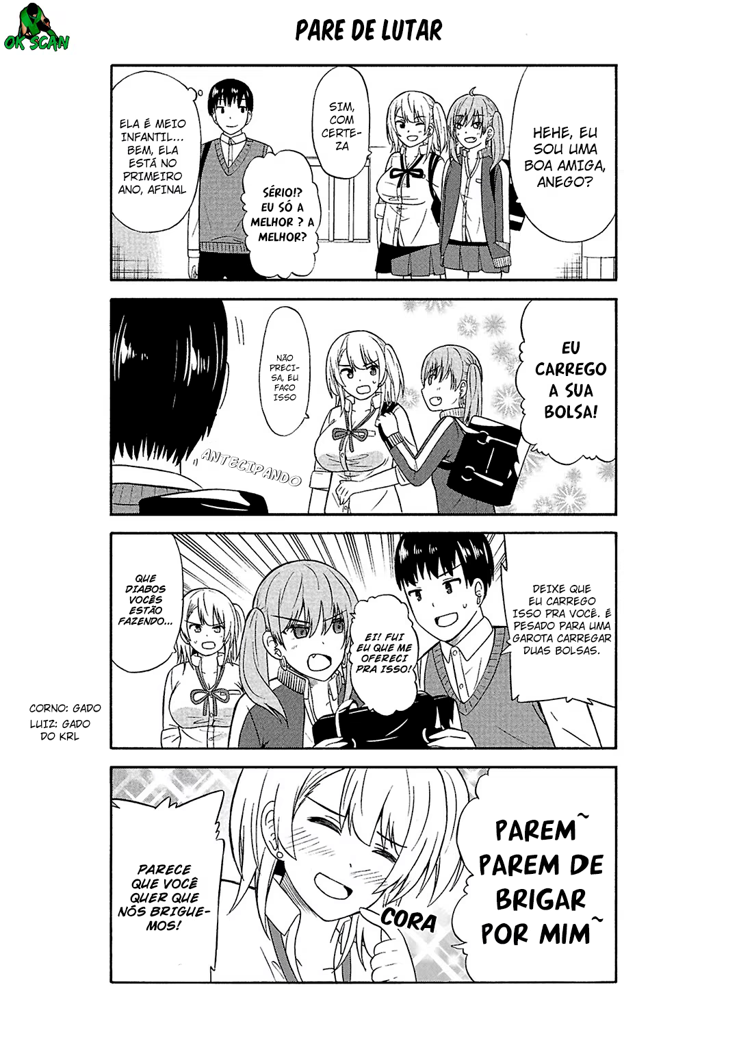 Usami-san wa Kamawaretai!, capítulo 21, página 4