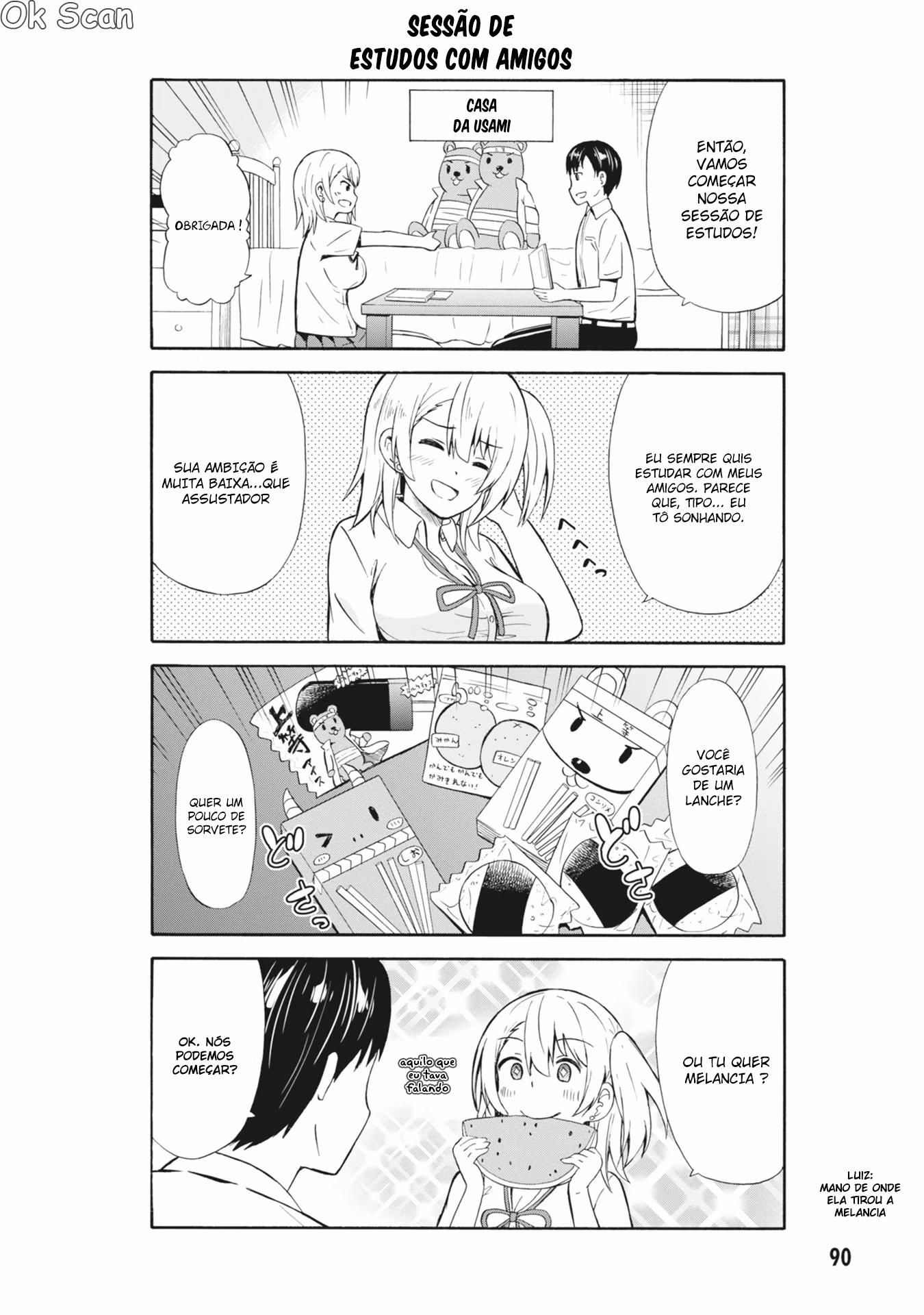 Usami-san wa Kamawaretai!, capítulo 11, página 3