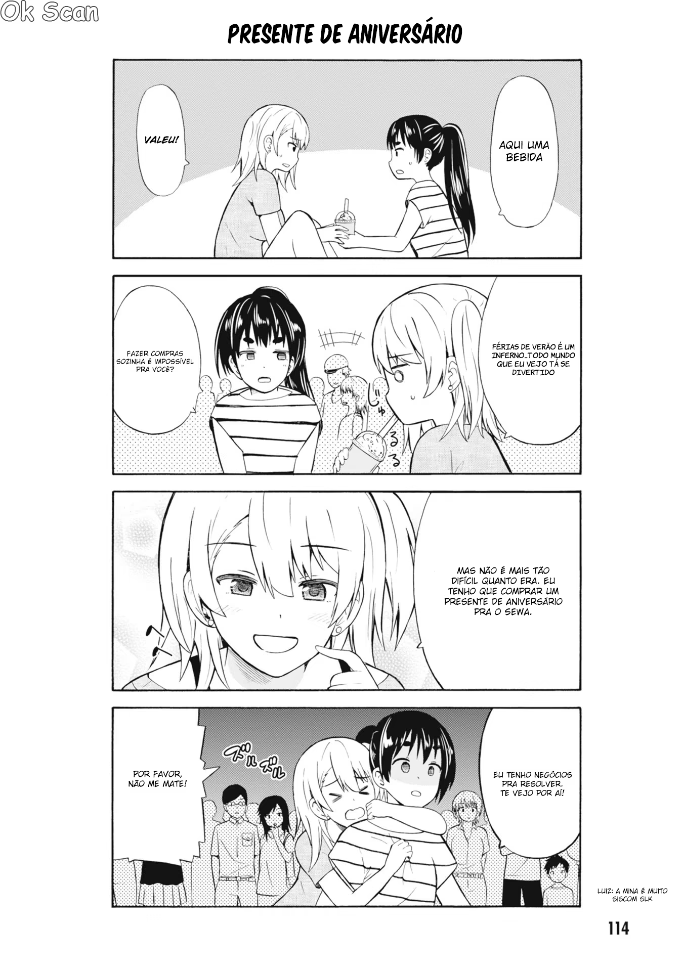 Usami-san wa Kamawaretai!, capítulo 14, página 3