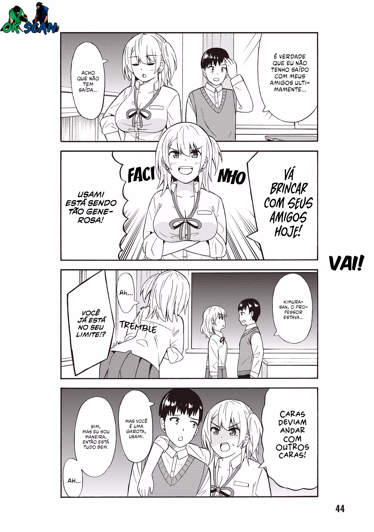 Usami-san wa Kamawaretai!, capítulo 40, página 3