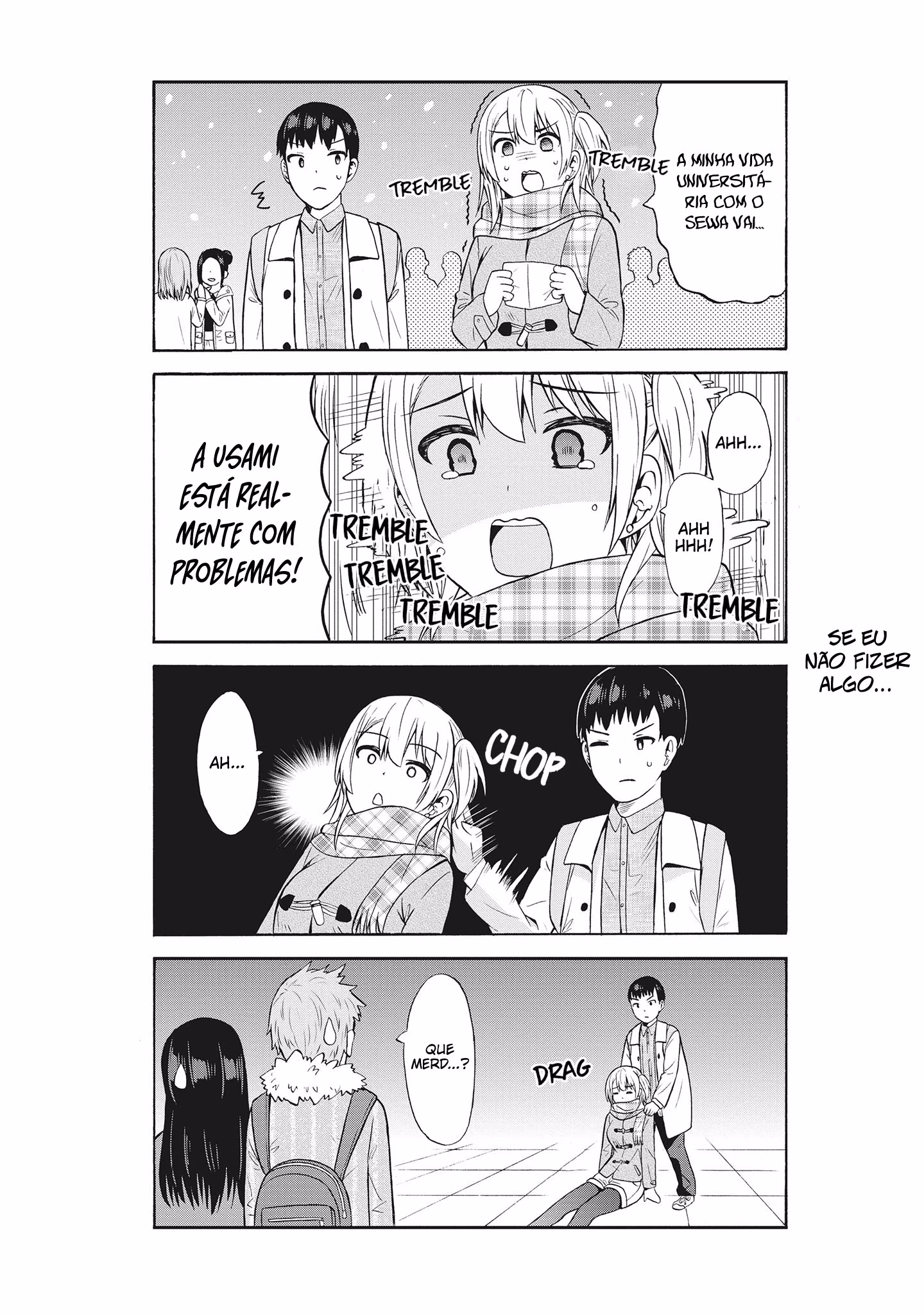 Usami-san wa Kamawaretai!, capítulo 64, página 3