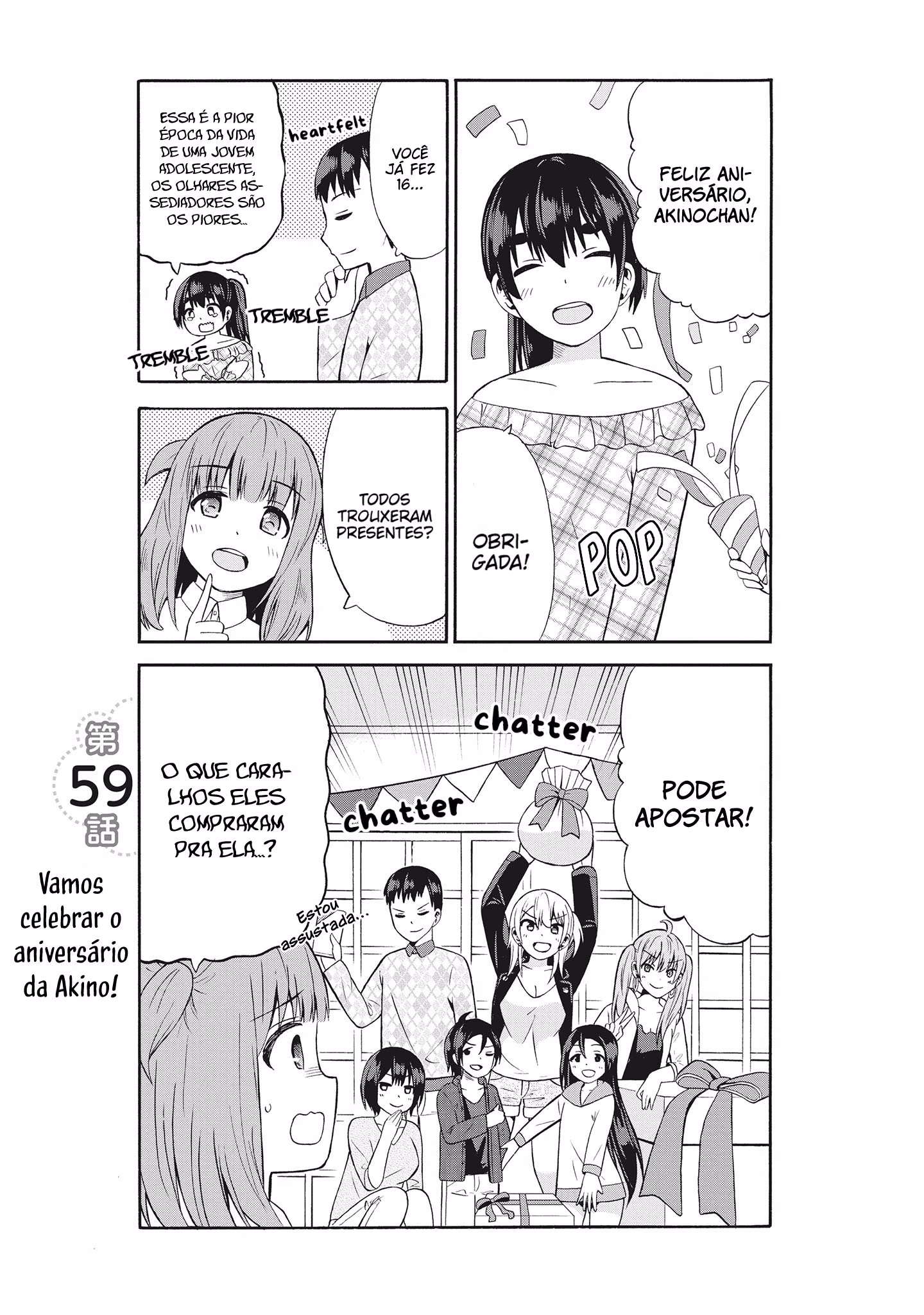 Usami-san wa Kamawaretai!, capítulo 59, página 2