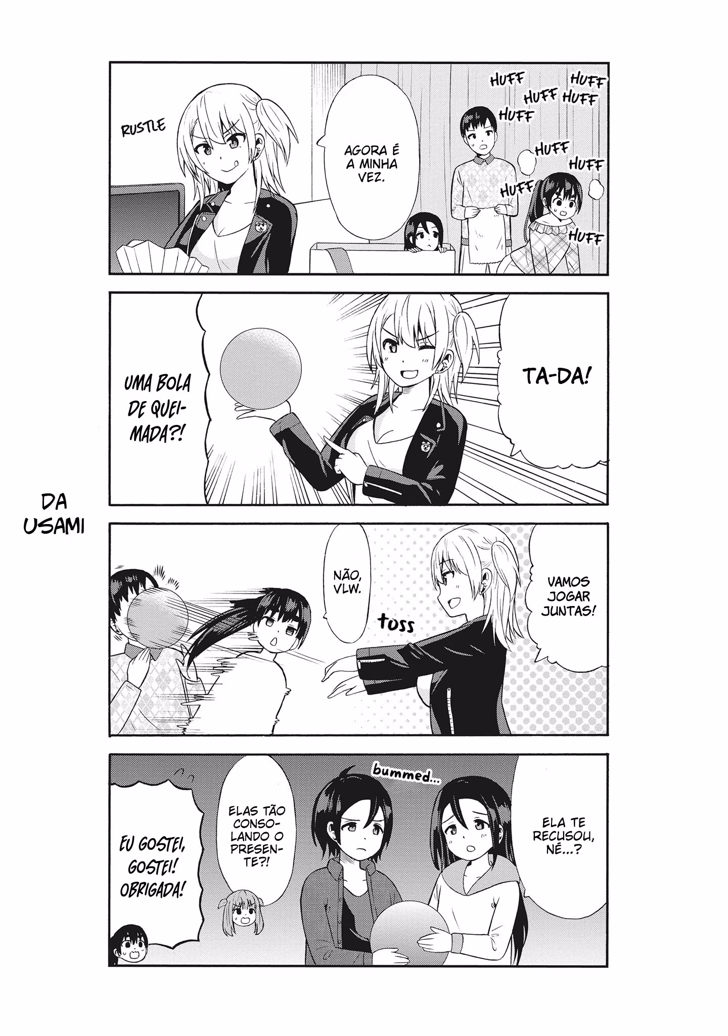 Usami-san wa Kamawaretai!, capítulo 59, página 4