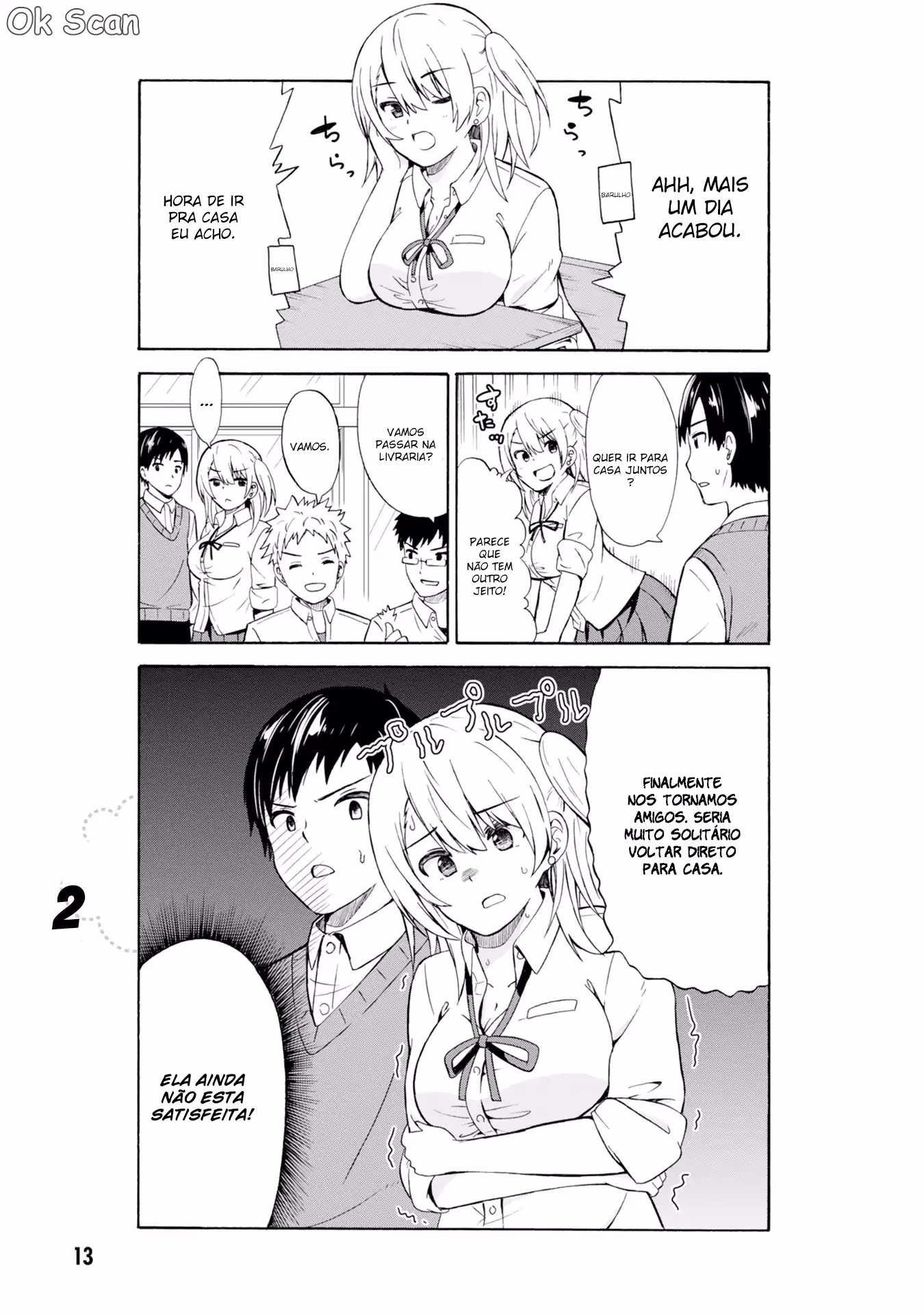 Usami-san wa Kamawaretai!, capítulo 2, página 2