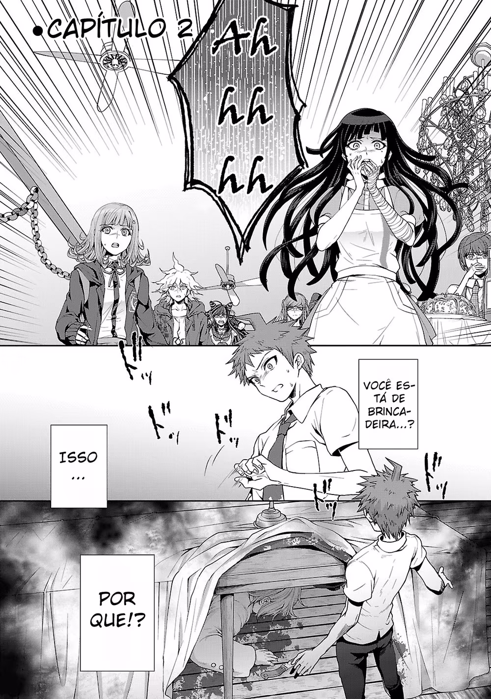 Super Danganronpa 2: Goodbye Despair Academy, capítulo 2.1, página 2