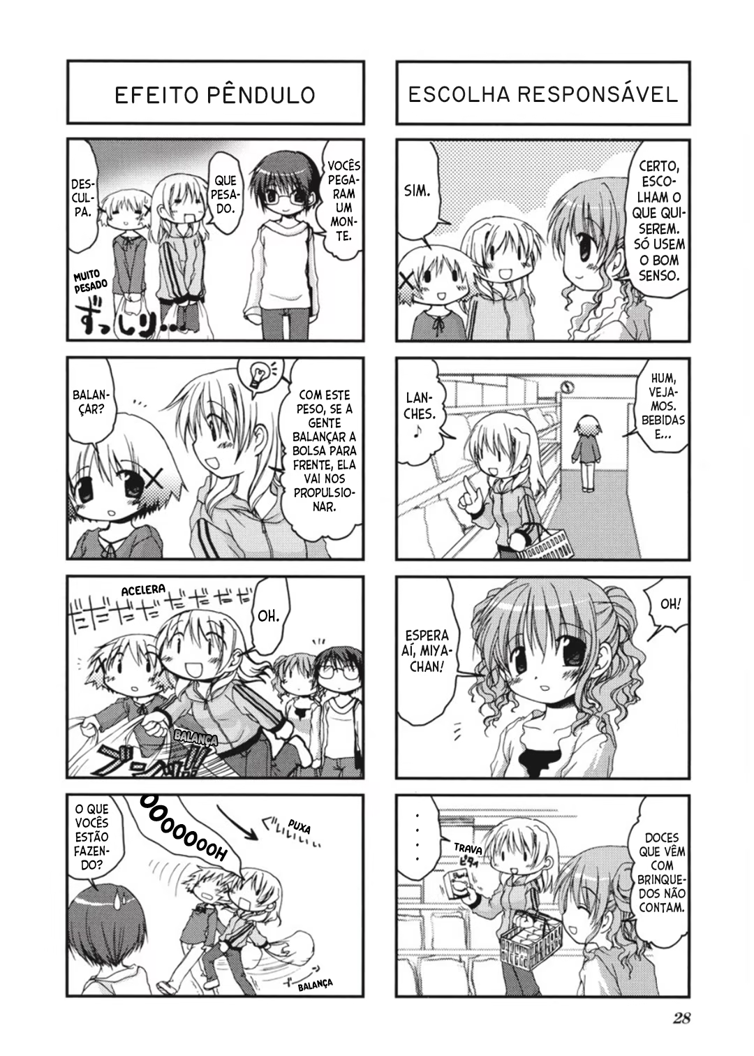 Hidamari Sketch, capítulo 3, página 4