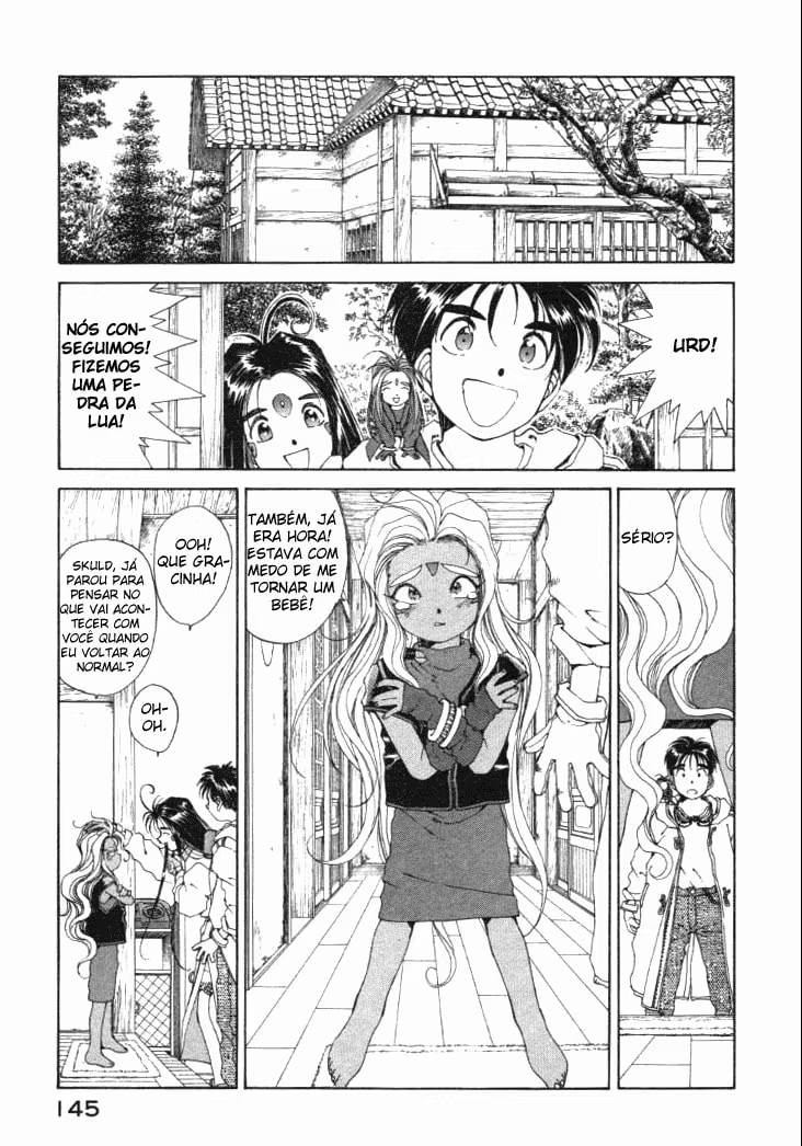 Aa! Megami-sama!, capítulo 42, página 4