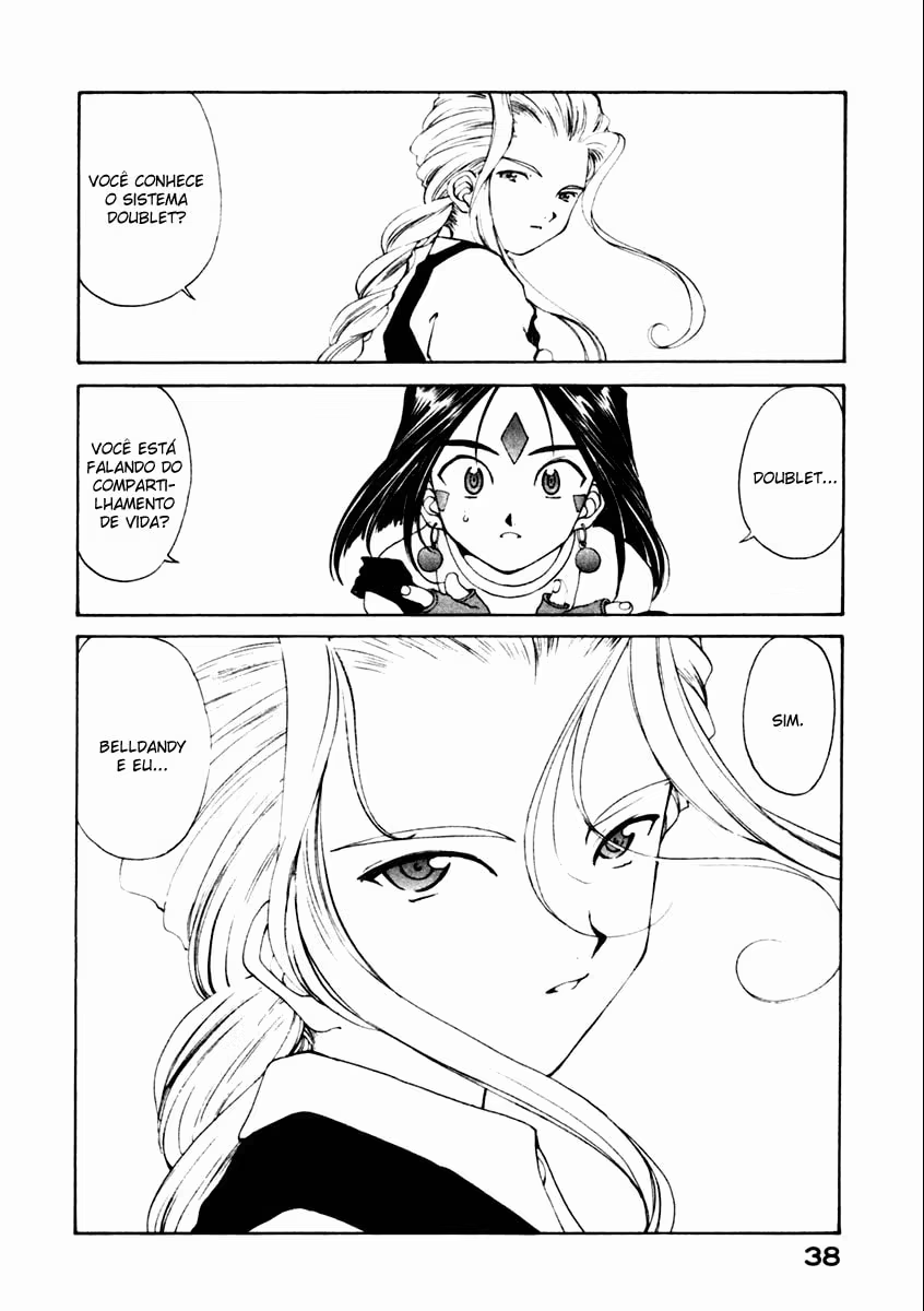 Aa! Megami-sama!, capítulo 99, página 2