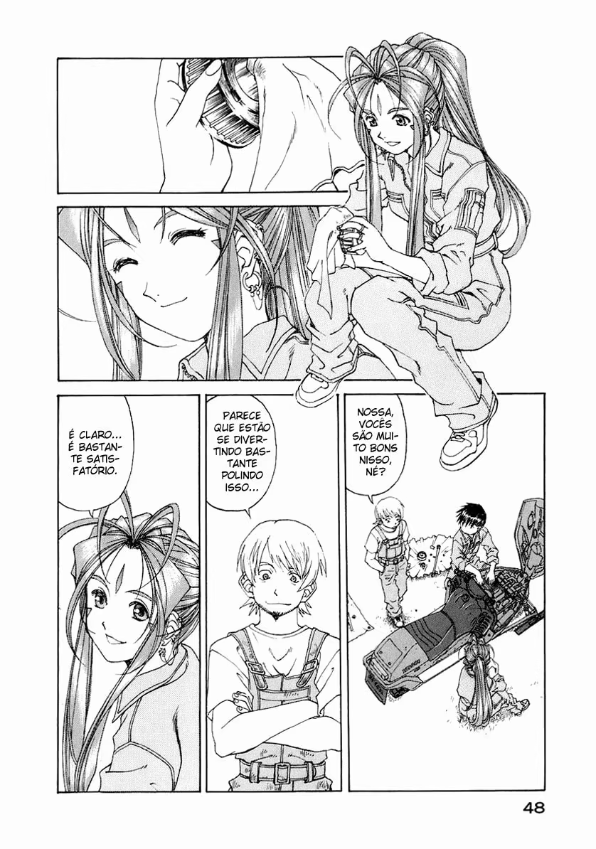 Aa! Megami-sama!, capítulo 209, página 4