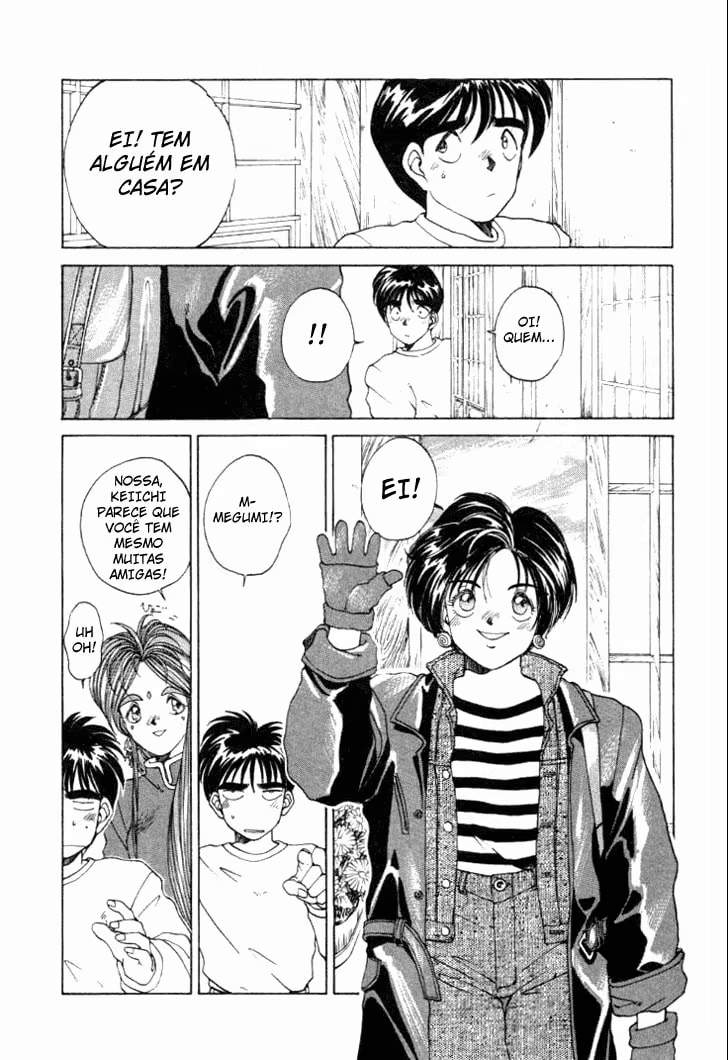 Aa! Megami-sama!, capítulo 8, página 4