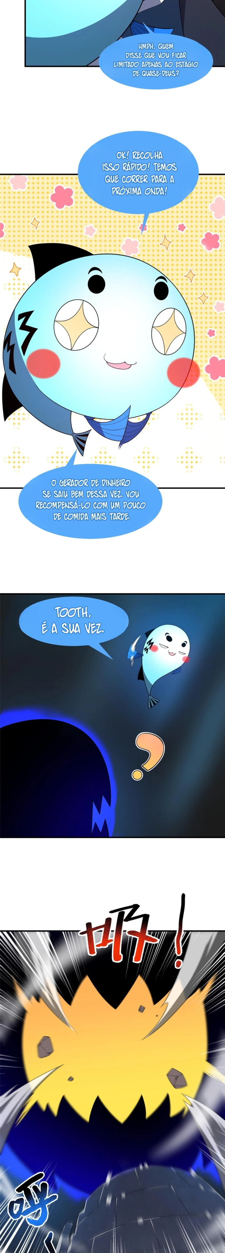 Evolução de Mascotes Monstruosos, capítulo 254, página 2