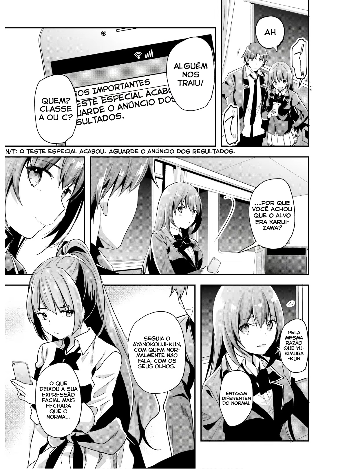 Classroom of the Elite, capítulo 50, página 4