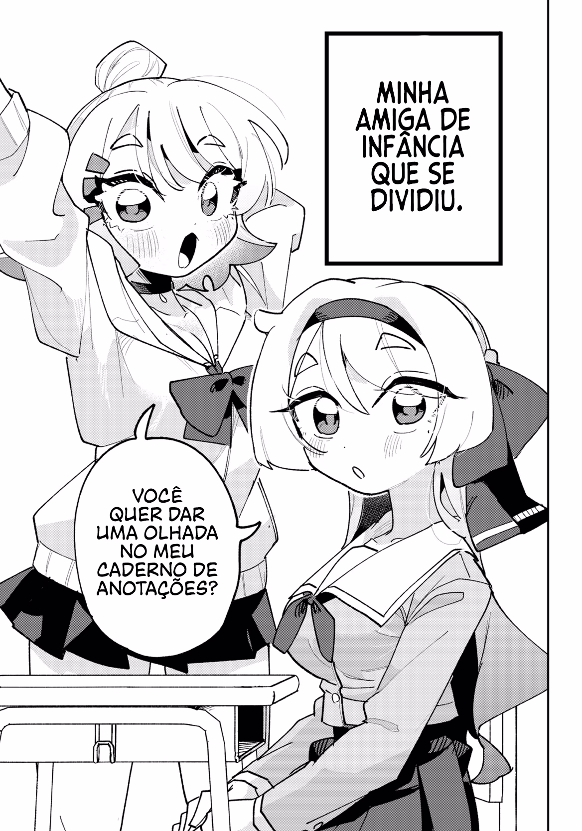 Osananajimi wo Erabenai! (Shorts), capítulo 9, página 2