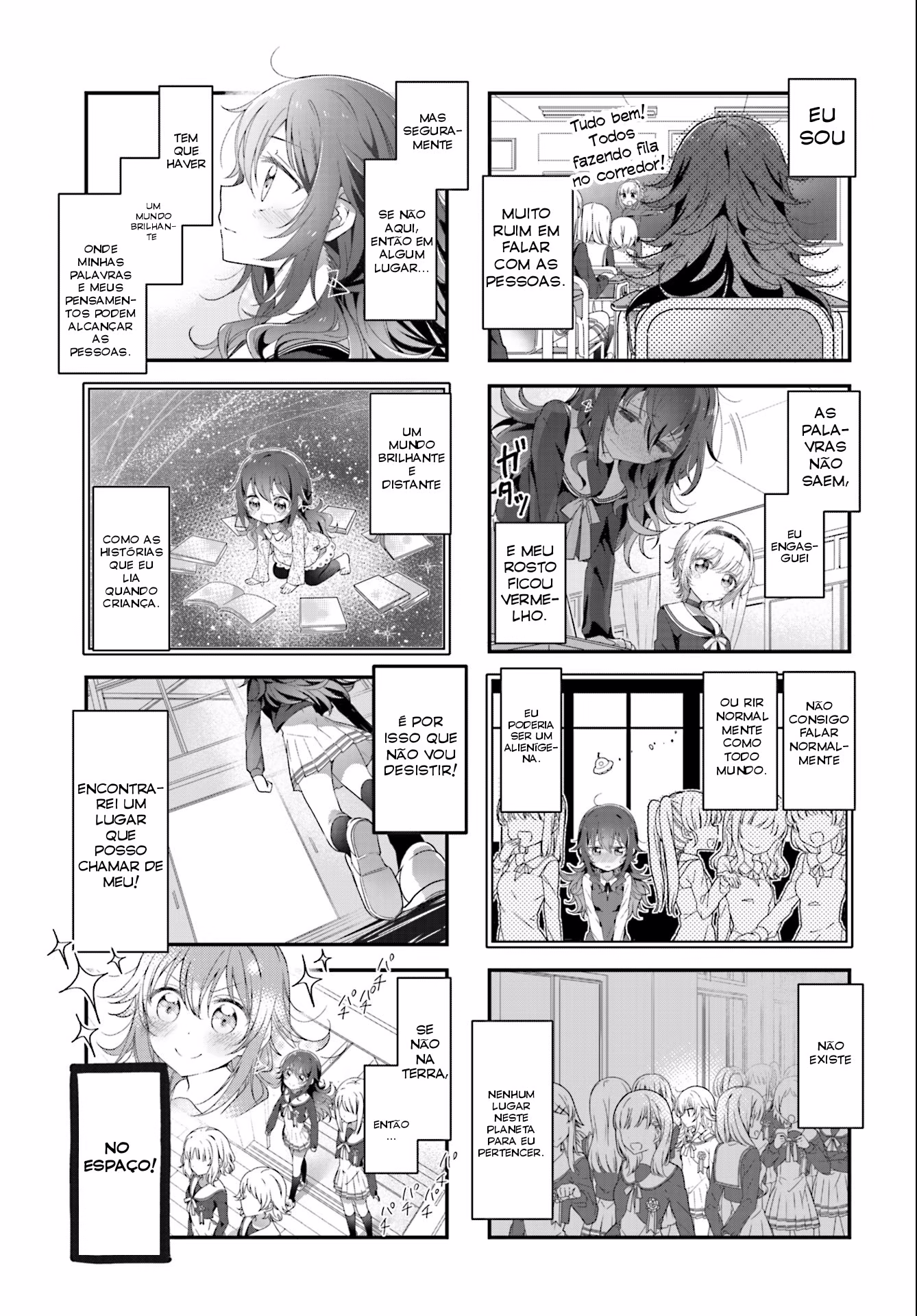 Hoshikuzu Telepath, capítulo 1, página 3