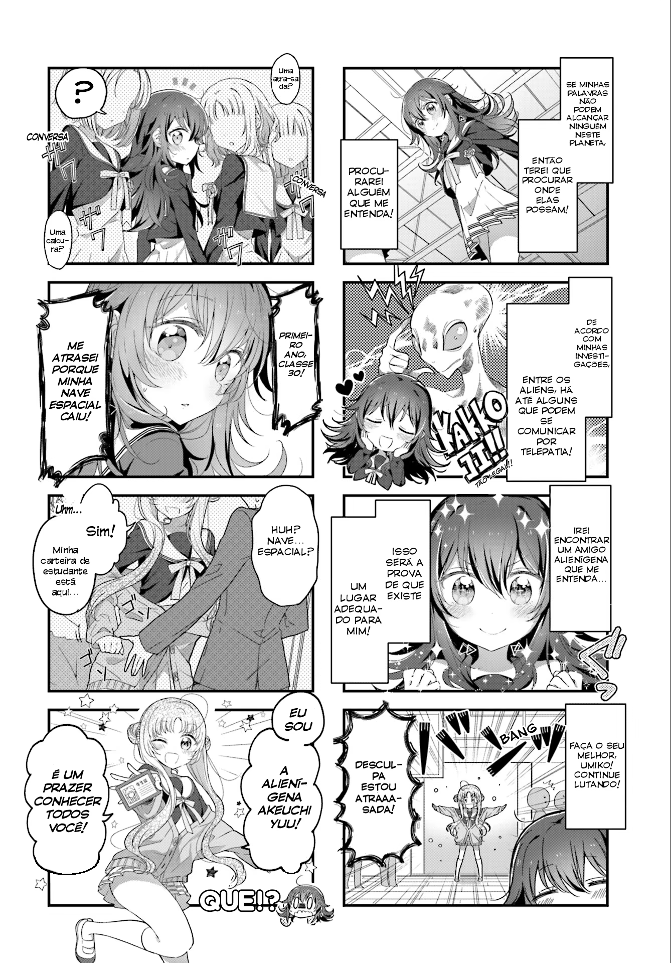 Hoshikuzu Telepath, capítulo 1, página 4