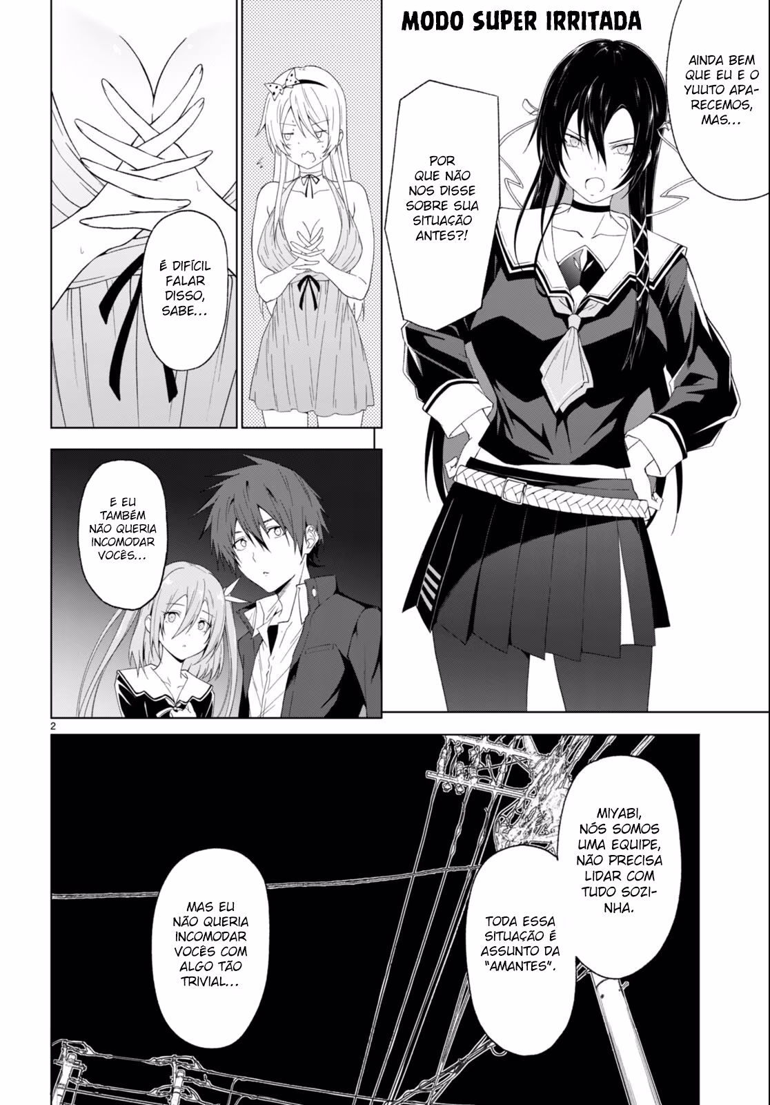 Maou Gakuen no Hangyakusha, capítulo 32, página 3