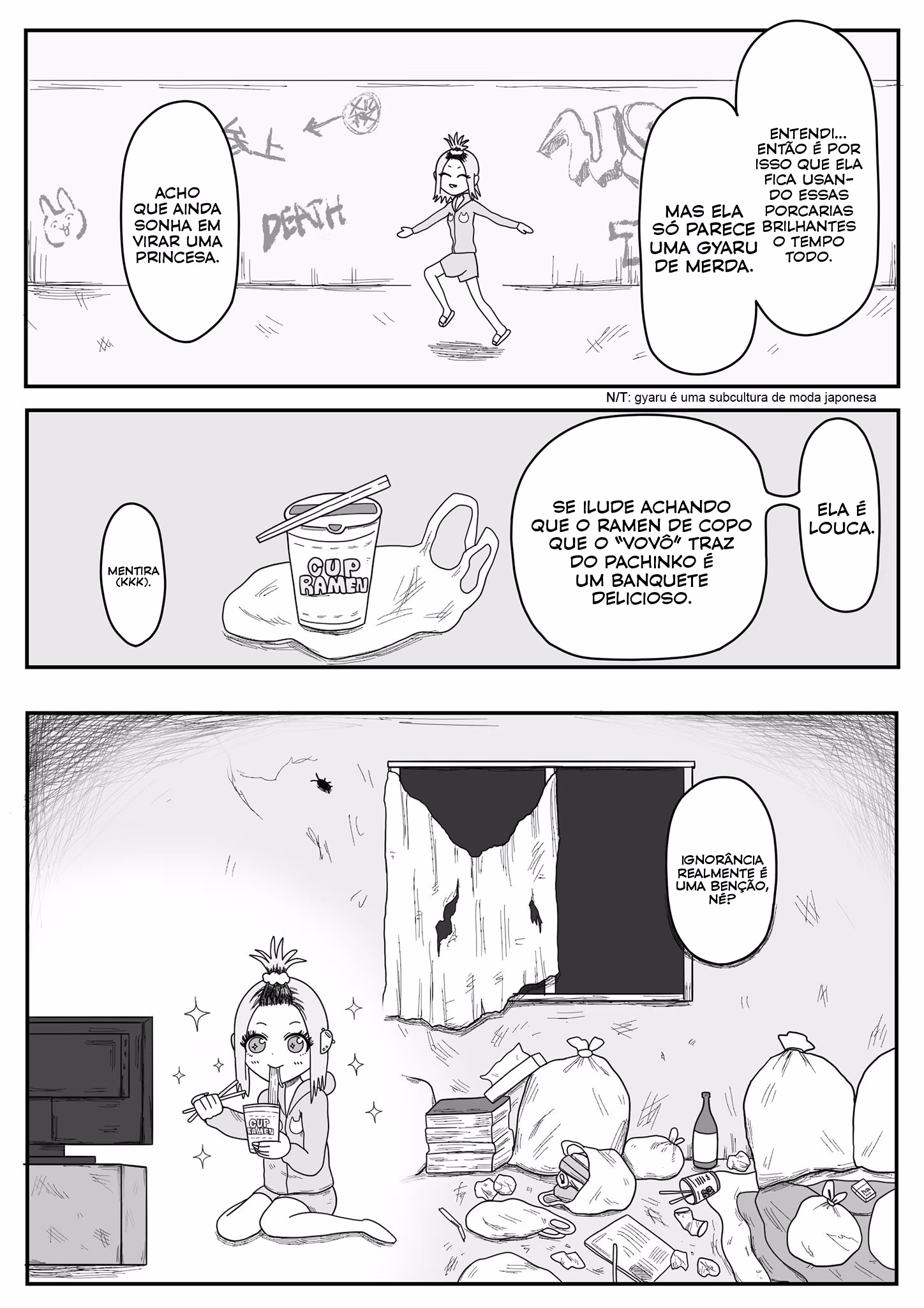 Jimoto Saikou!, capítulo 3, página 3
