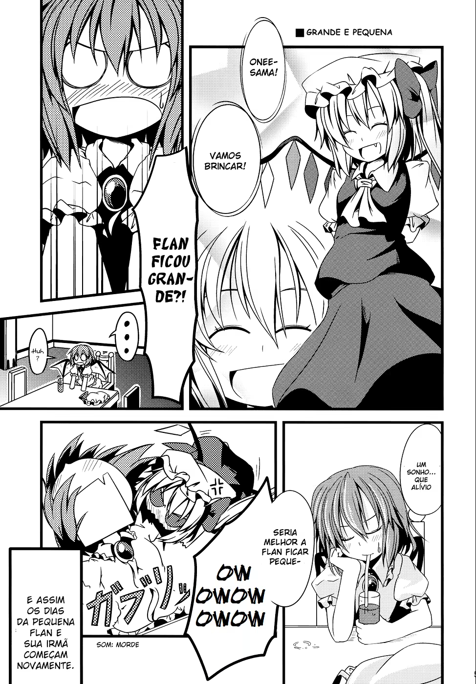 Touhou - Chibi Flan (Doujinshi), capítulo 3, página 4