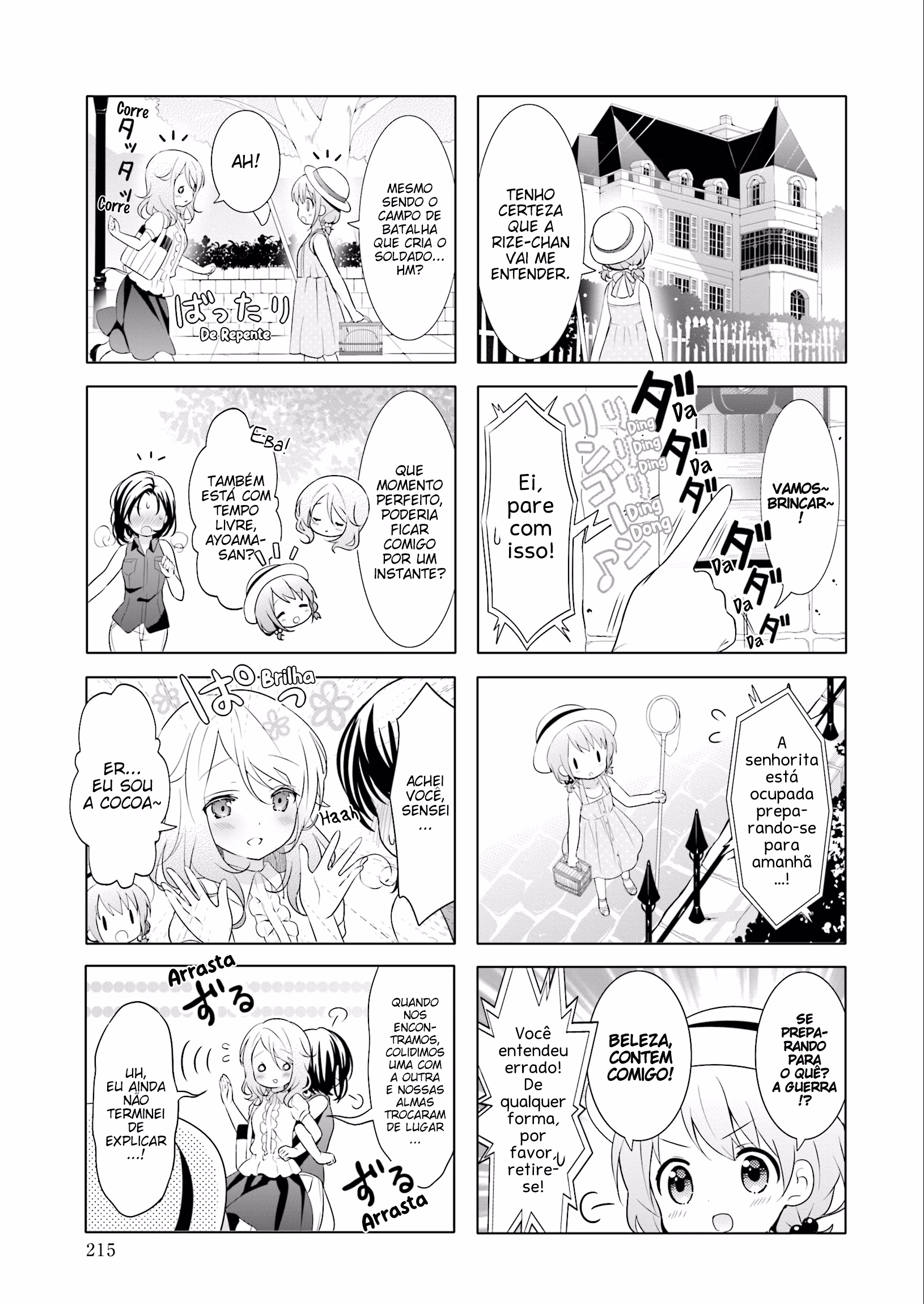 Gochuumon wa Usagi desu ka?, capítulo 50, página 4