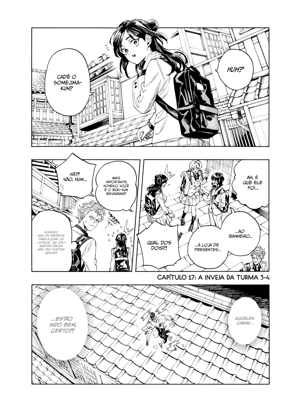 Akabane Honeko no Bodyguard, capítulo 17, página 2